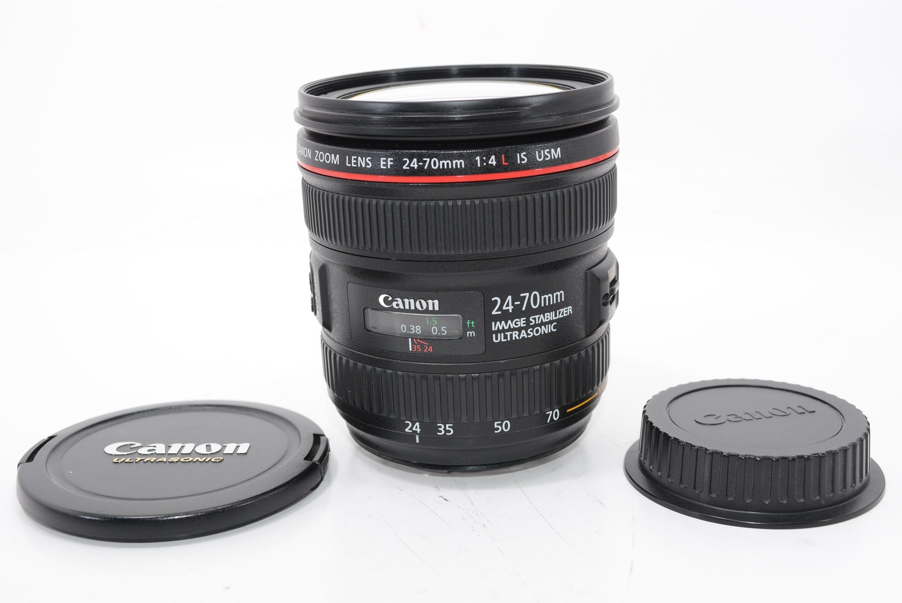 【外観特上級】Canon 標準ズームレンズ EF24-70mm F4 L IS USM フルサイズ対応
