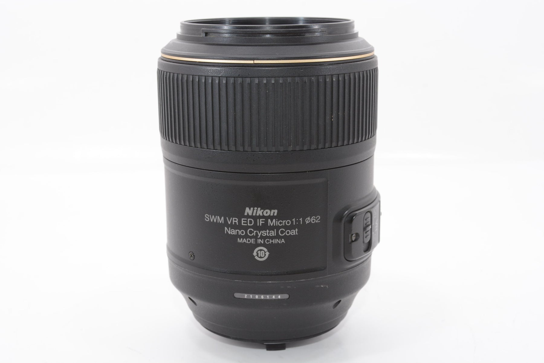 【外観特上級】Nikon 単焦点マイクロレンズ AF-S VR Micro Nikkor 105mm f/2.8 G IF-ED フルサイズ対応