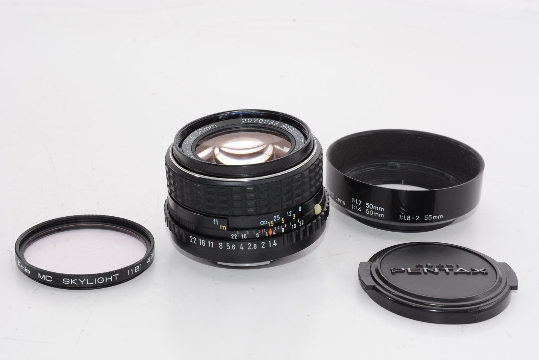 【外観特上級】SMC pentax-m 1 : 1.4 50 mm