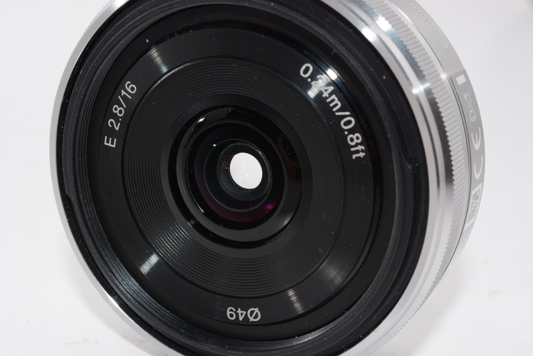 【外観特上級】ソニー SONY 単焦点レンズ E 16mm F2.8 ソニー Eマウント用 APS-C専用 SEL16F28