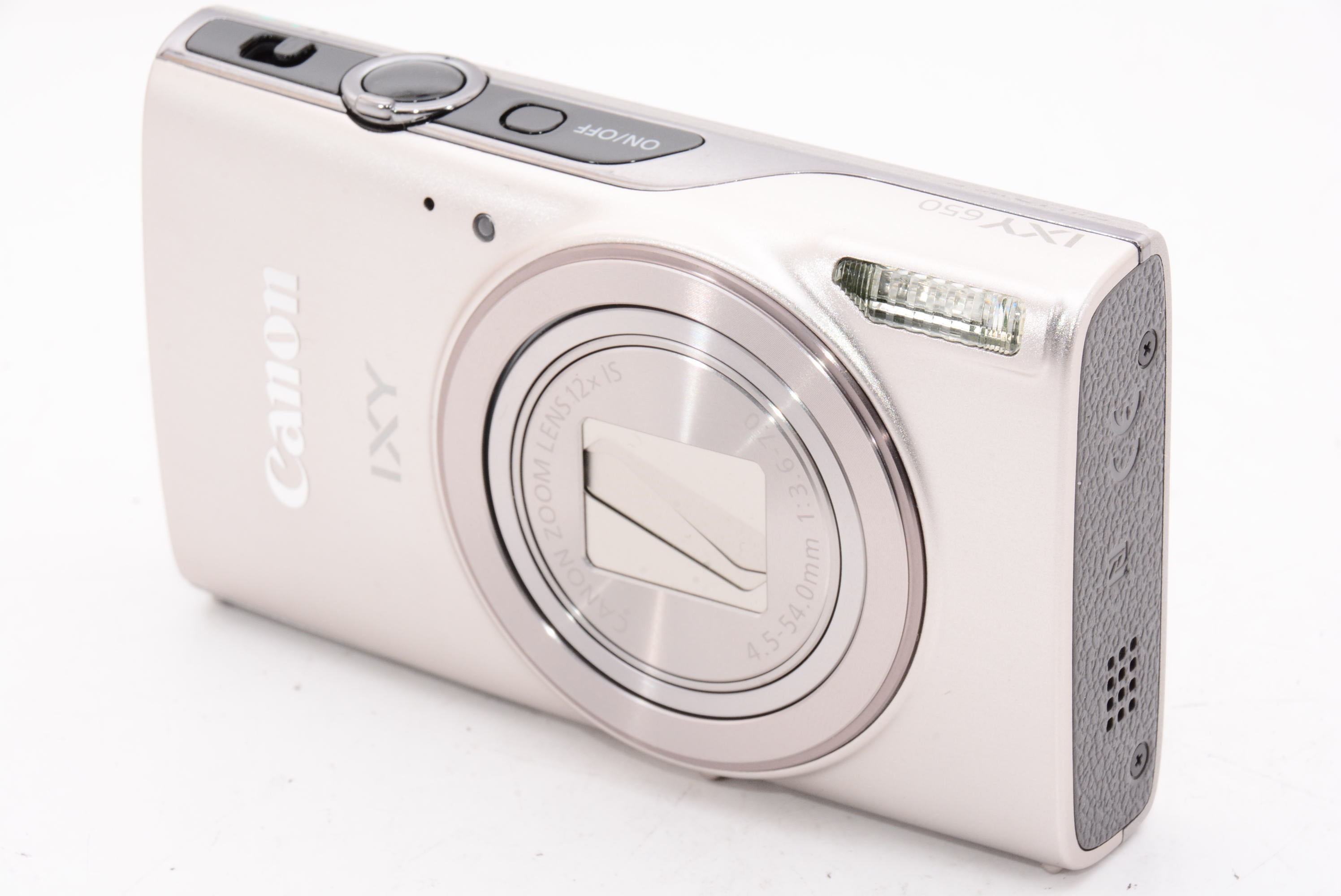 外観特上級】Canon コンパクトデジタルカメラ IXY 650 シルバー 光学12