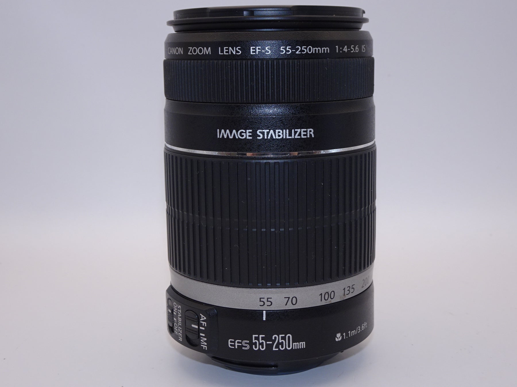 【外観特上級】Canon 望遠レンズ EF-S55-250mm F4-5.6 IS