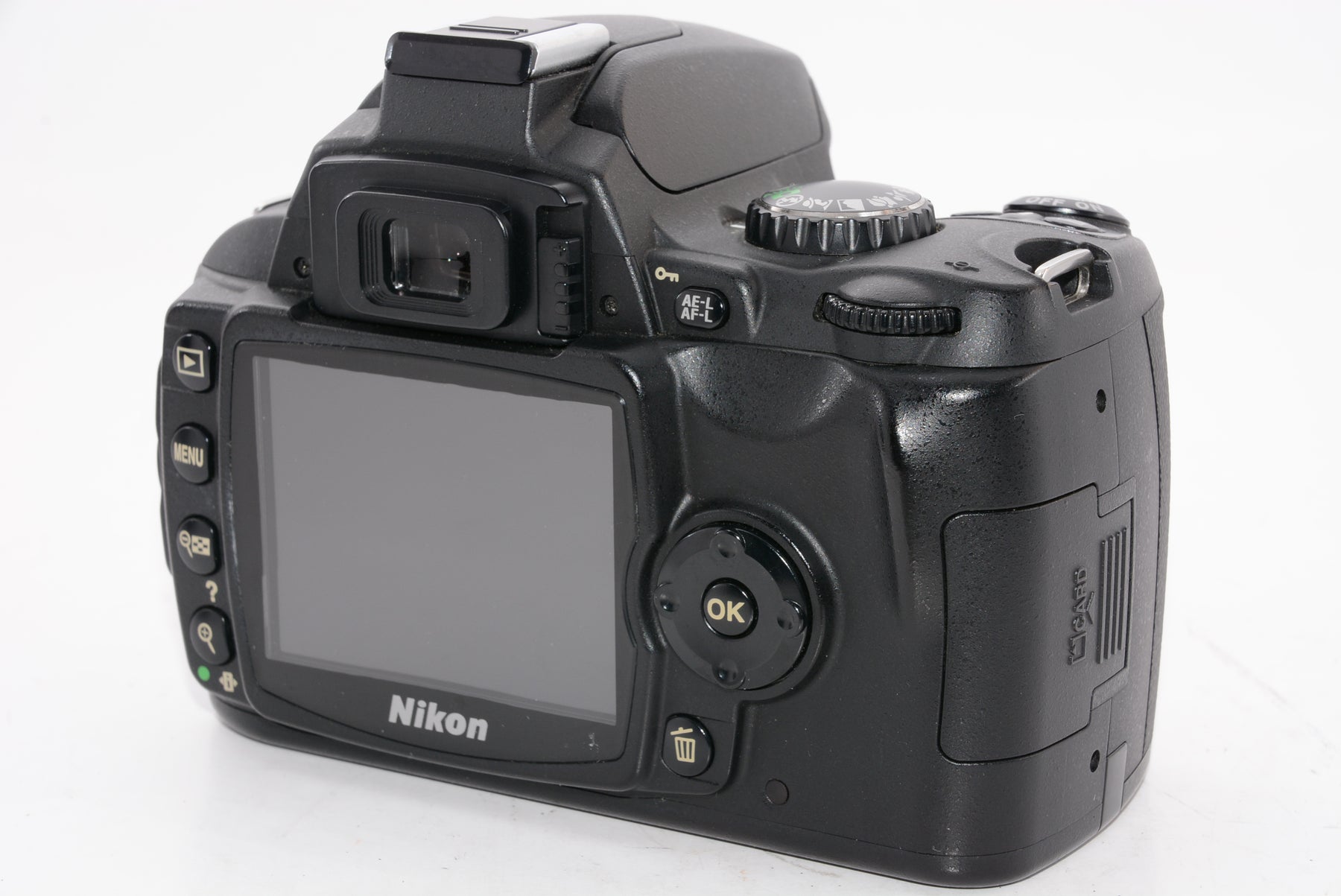 【外観特上級】Nikon デジタル一眼レフカメラ D40 レンズキット ブラック D40BLK