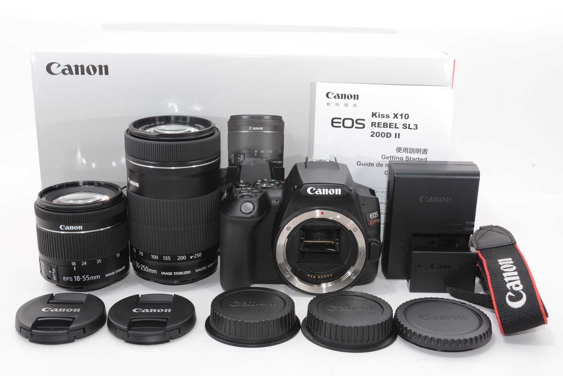 【外観特上級】Canon EOS Kiss X10 ダブルズームキット ブラック