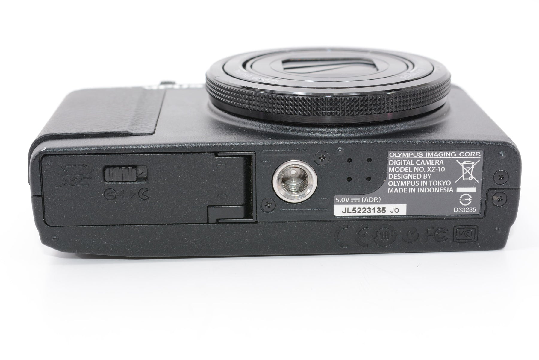 【外観並級】OLYMPUS STYLUS XZ-10 1200万画素 F1.8-2.7レンズ ブラック XZ-10 BLK