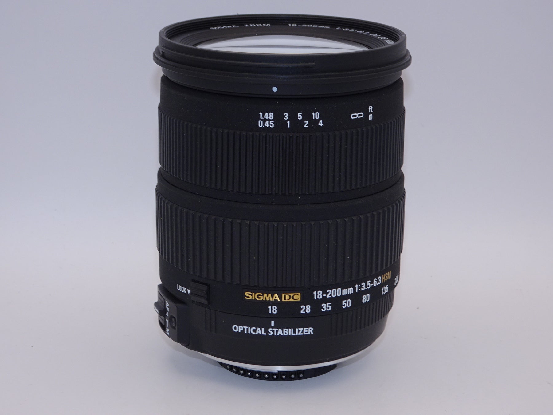 【外観特上級】シグマ 18-200mm F3.5-6.3 DC OS HSM ニコン用