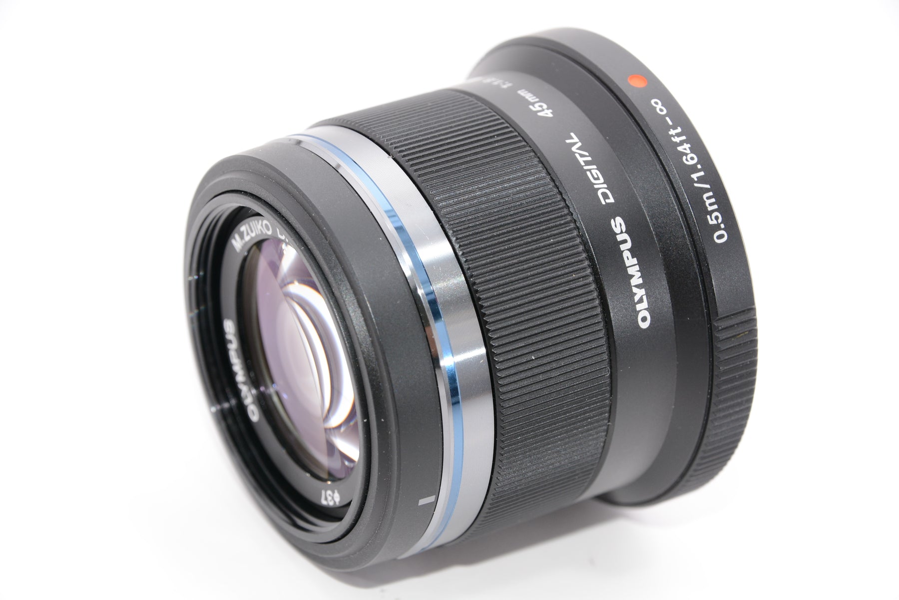 【外観特上級】OLYMPUS 単焦点レンズ M.ZUIKO DIGITAL 45mm F1.8 ブラック
