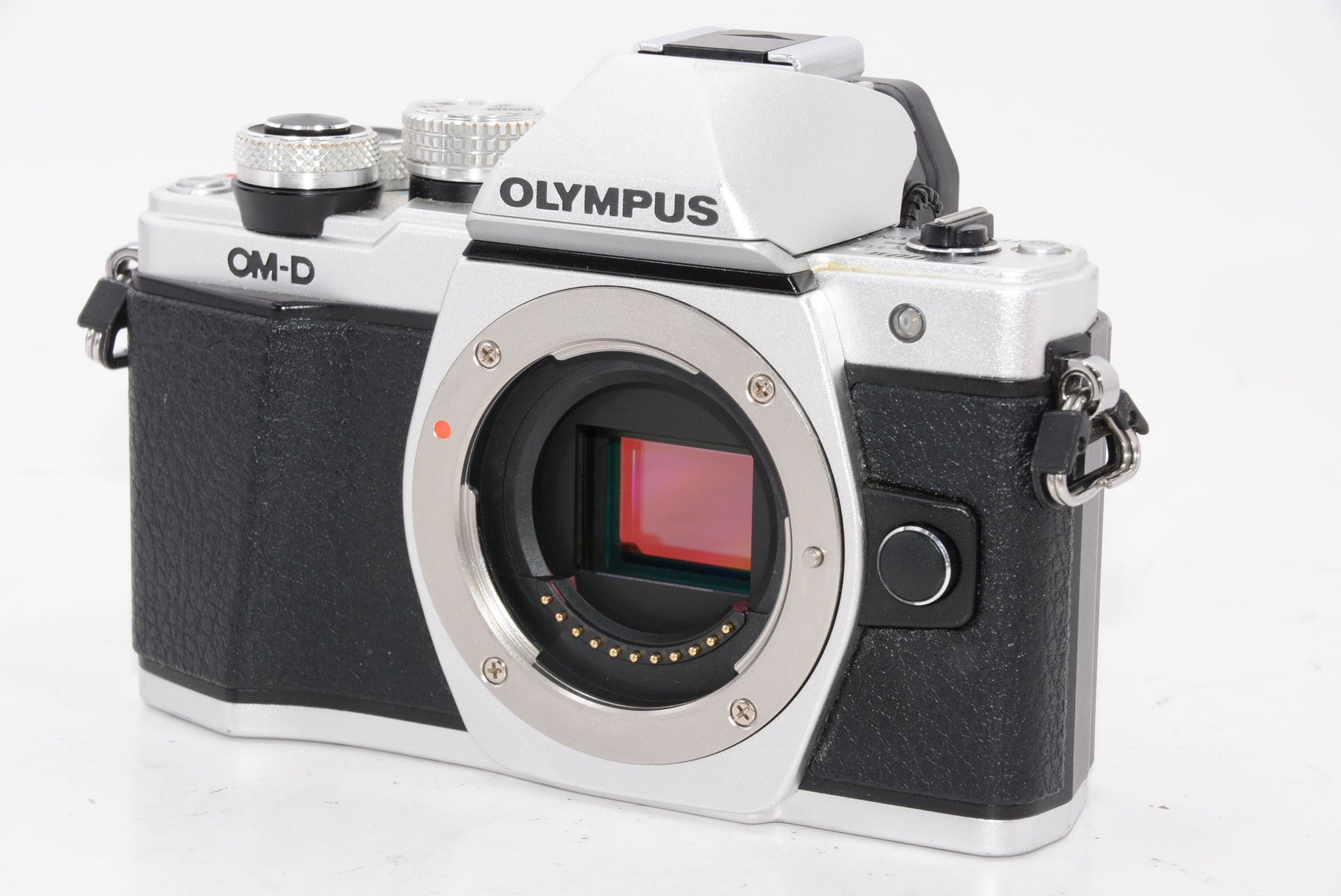【外観特上級】OLYMPUS ミラーレス一眼 OM-D E-M10 MarkII ボディー シルバー