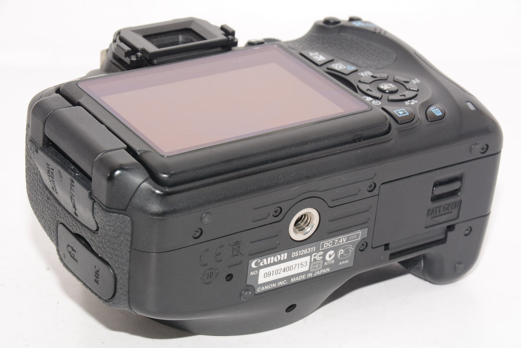 【外観特上級】Canon デジタル一眼レフカメラ EOS Kiss X5 レンズキット EF-S18-55mm F3.5-5.6 IS II付属 KISSX5-1855IS2LK