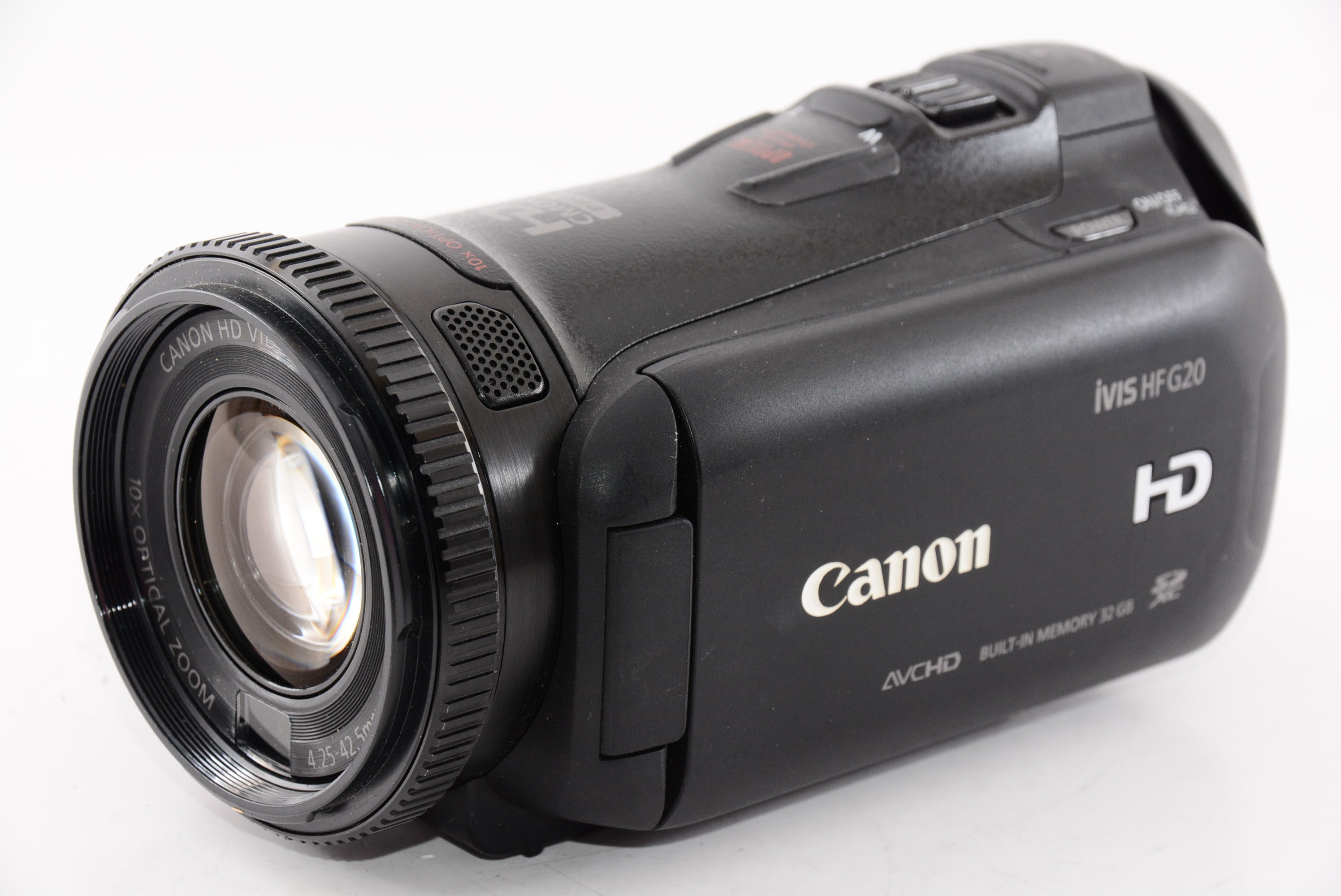 動作品 Canon iVIS HF G20 FHD 業務用CMOS 32GB内蔵カメラ