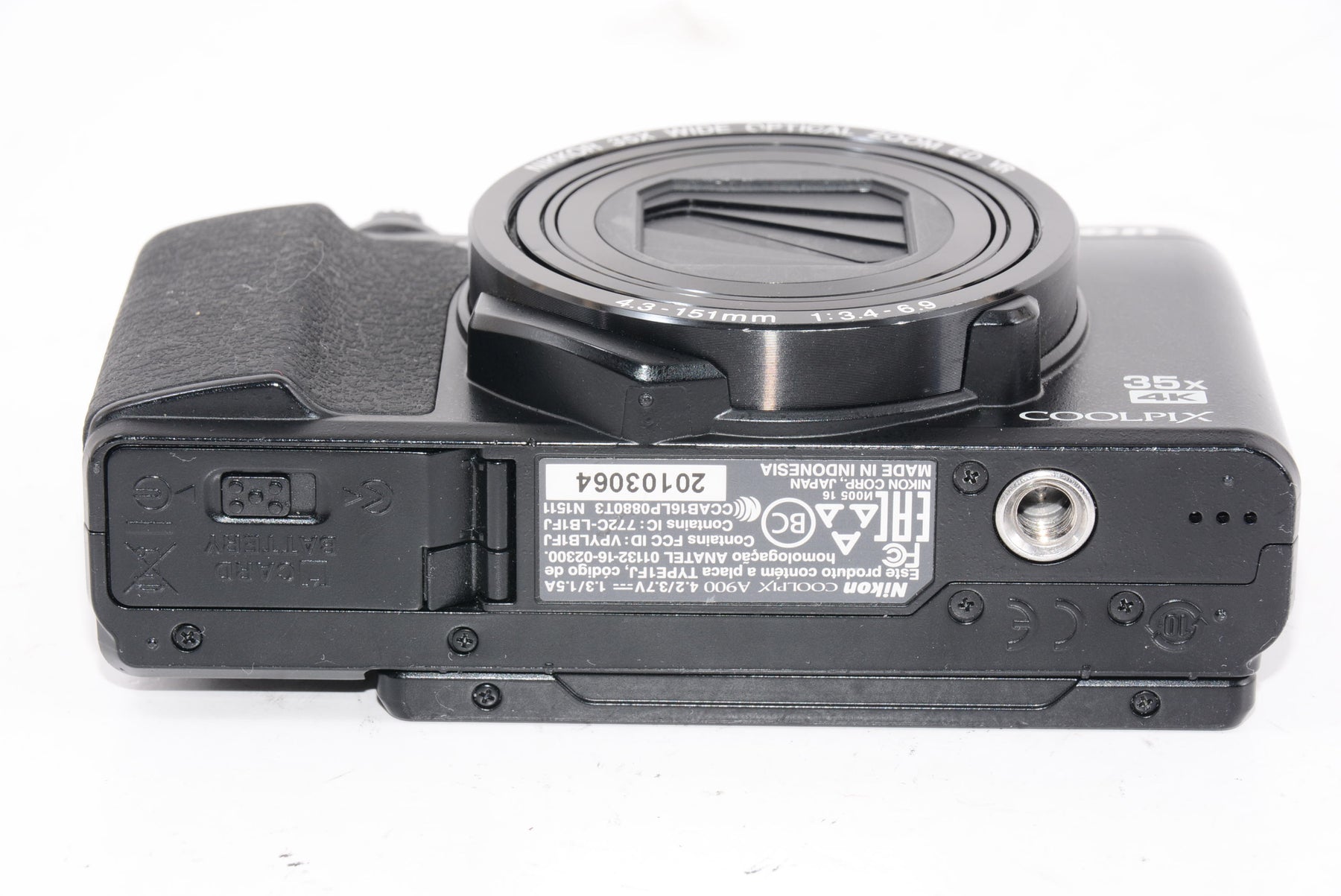 【オススメ】Nikon デジタルカメラ COOLPIX A900 光学35倍ズーム 2029万画素 ブラック A900BK