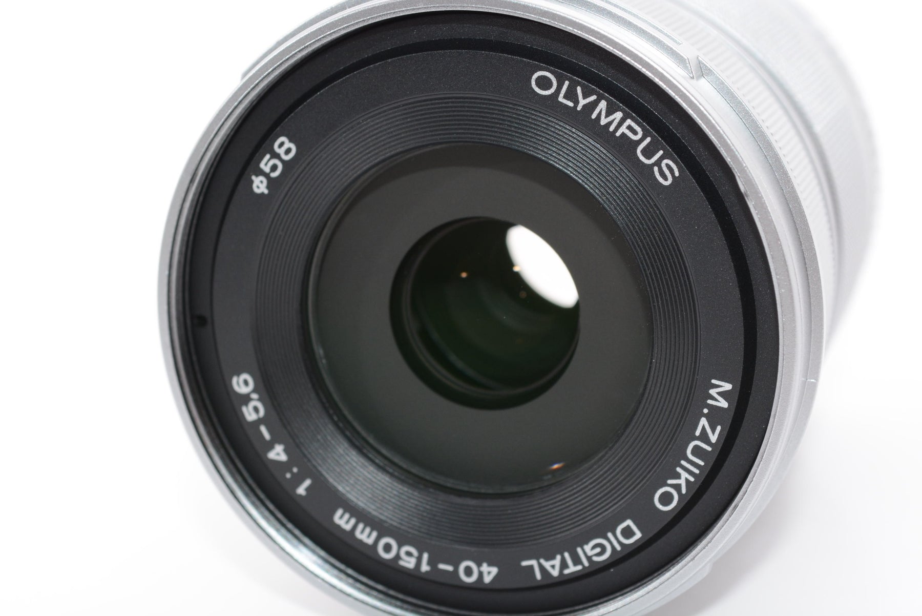 【外観特上級】OLYMPUS M.ZUIKO DIGITAL ED 40-150mm F4.0-5.6 R シルバー