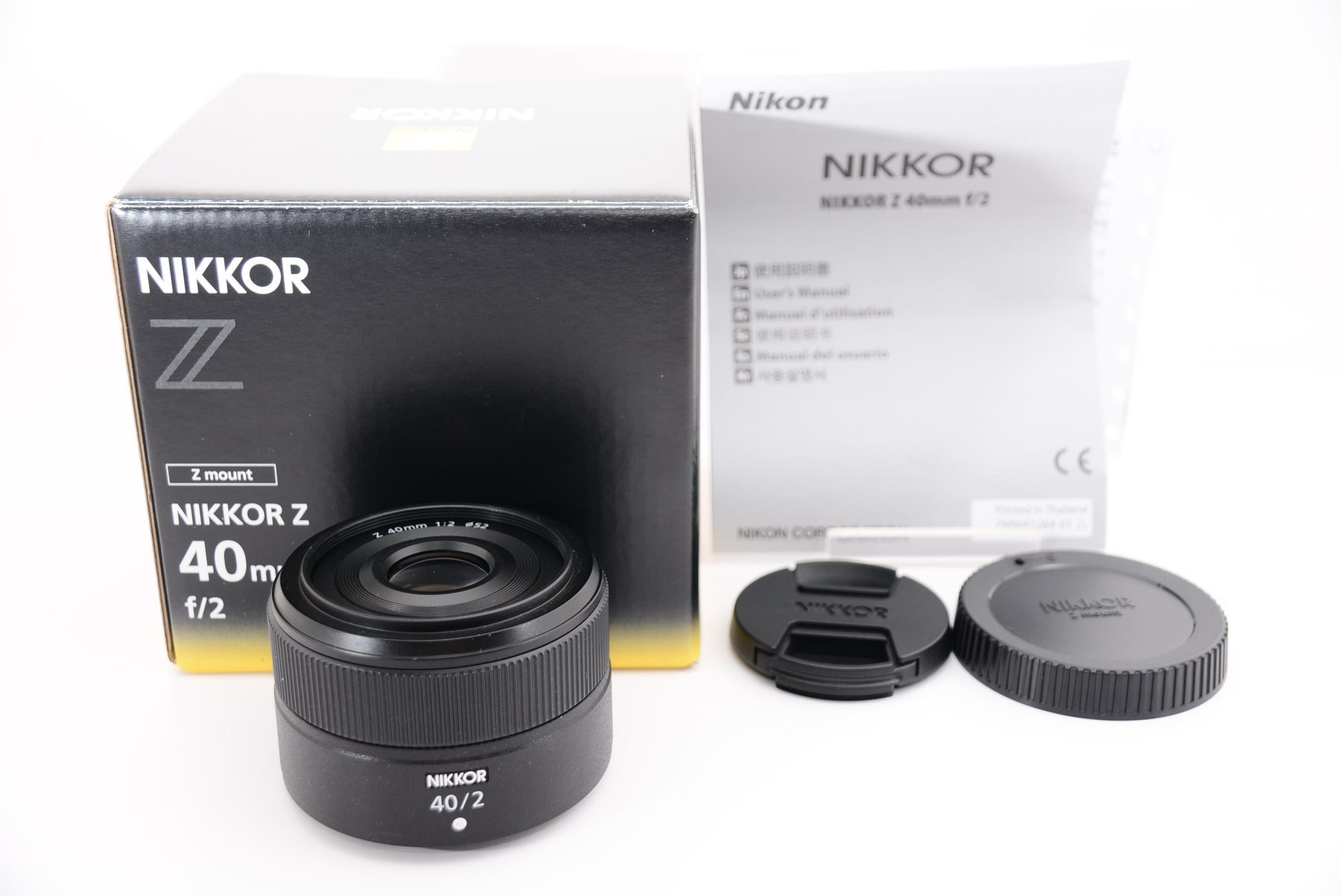 【外観特上級】Nikon 単焦点レンズ NIKKOR Z 40mm f/2S Zマウント フルサイズ対応