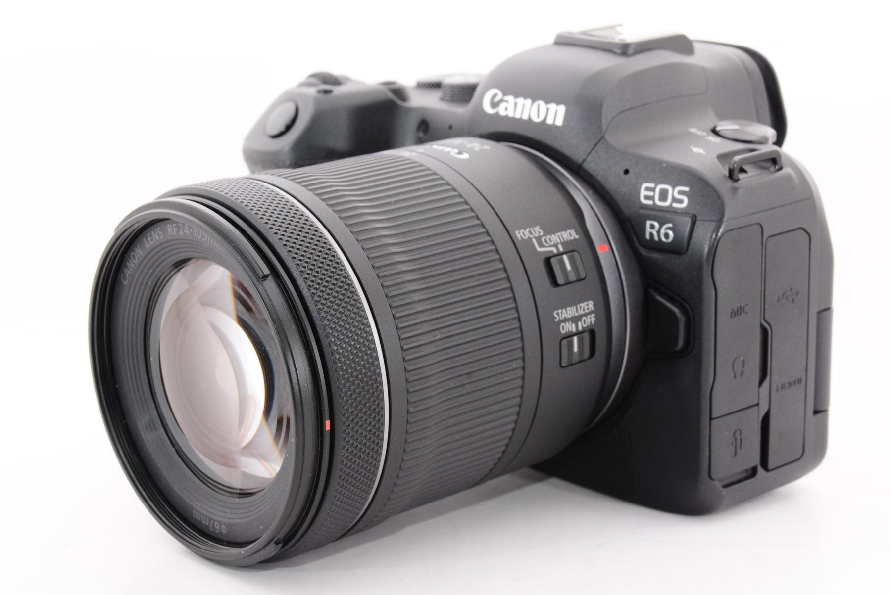【ほぼ新品】Canon ミラーレス一眼カメラ EOS R6 RF24-105 IS STM レンズキット EOSR6-24105ISSTMLK