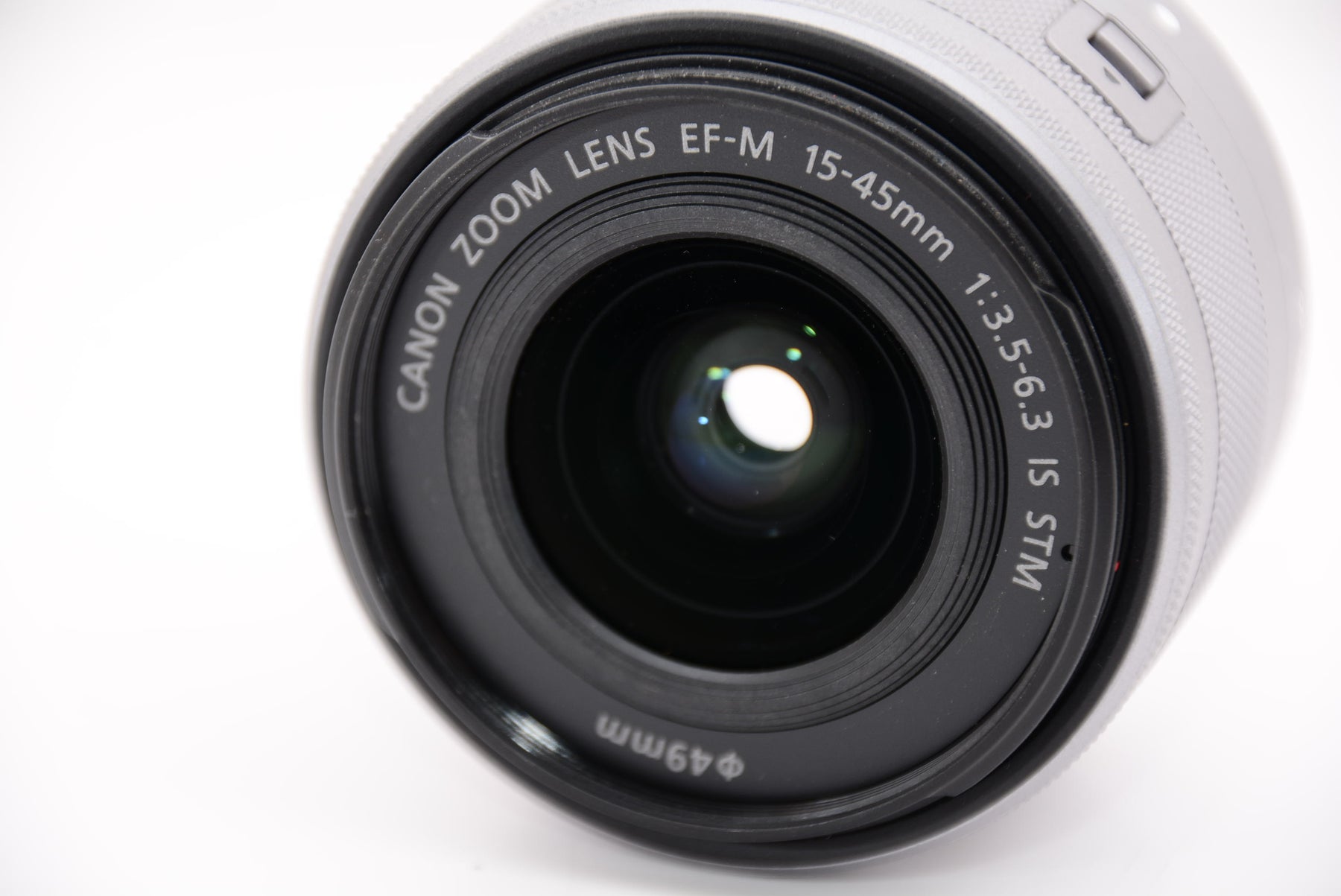 【外観特上級】Canon 標準ズームレンズ EF-M15-45mm F3.5-6.3IS STM(シルバー) ミラーレス一眼対応 EF-M15-45ISSTMSL