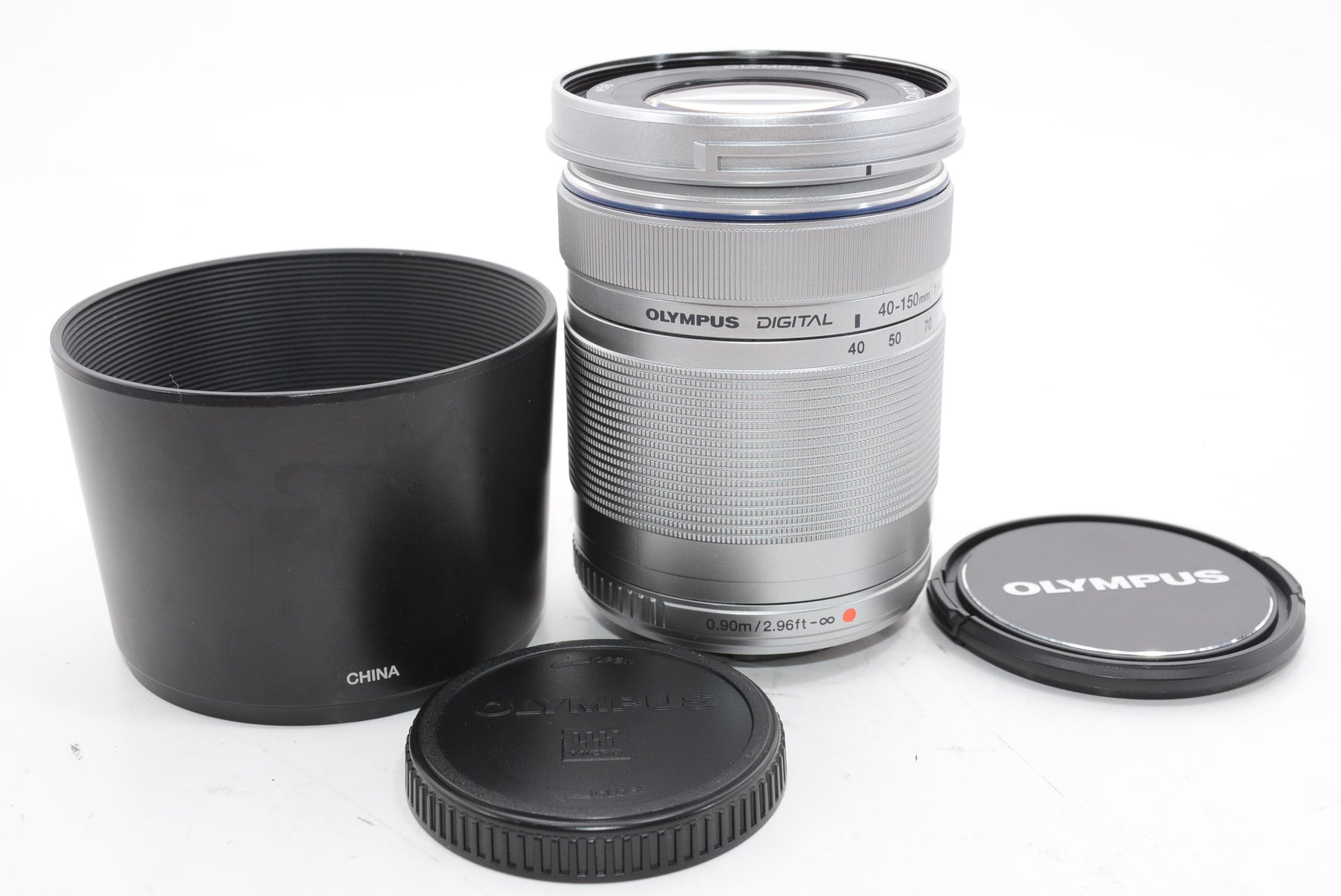 【外観並級】OLYMPUS 望遠ズームレンズ M.ZUIKO DIGITAL ED 40-150mm F4.0-5.6 R シルバー