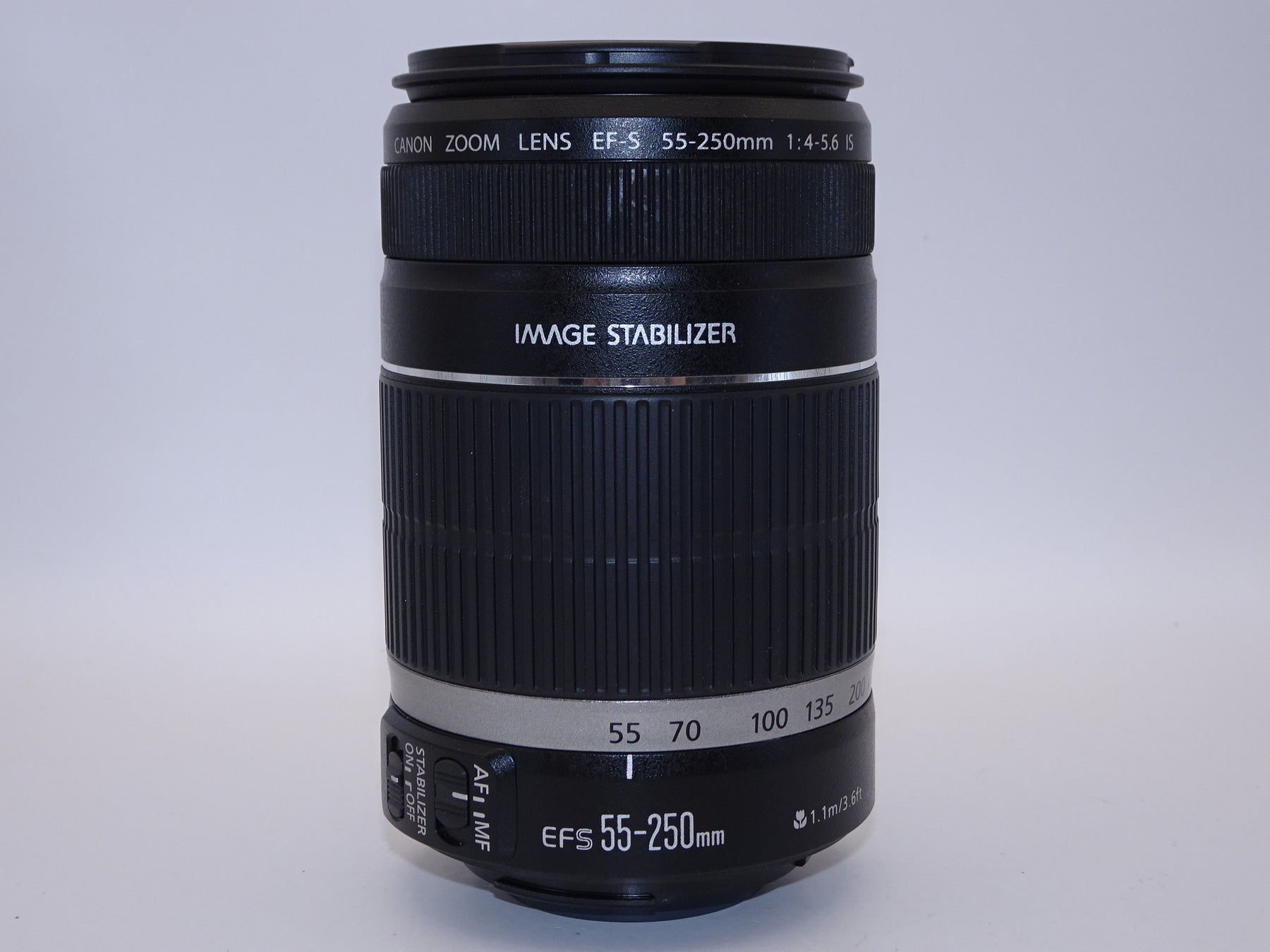 【外観特上級】Canon 望遠レンズ EF-S55-250mm F4-5.6 IS