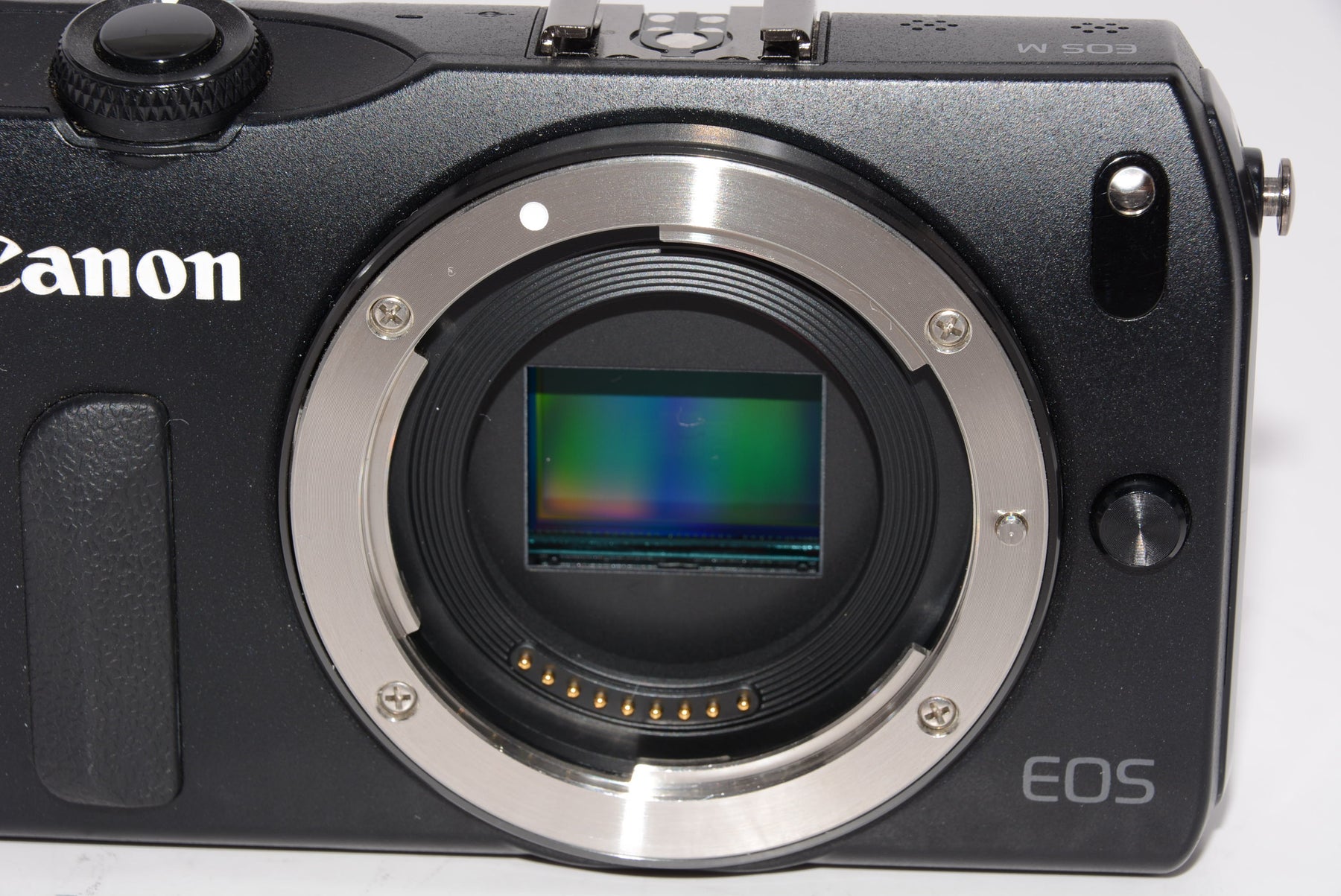 【外観特上級】Canon ミラーレス一眼カメラ EOS Kiss M ボディー ブラック EOSKISSMBK-BODY