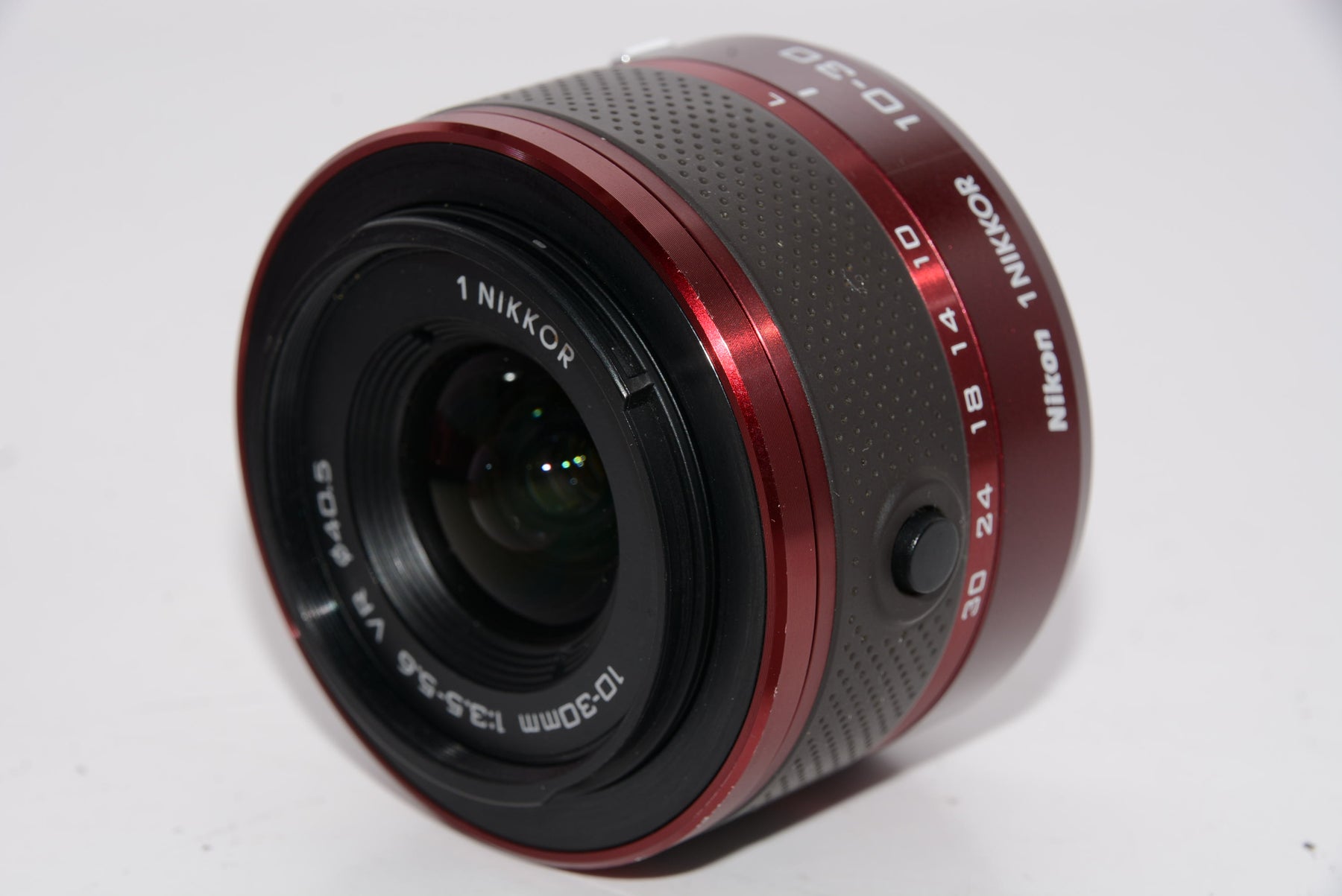 【外観特上級】Nikon ミラーレス一眼カメラ Nikon 1 (ニコンワン) J2 標準ズームレンズキット レッド N1J2HLKRD