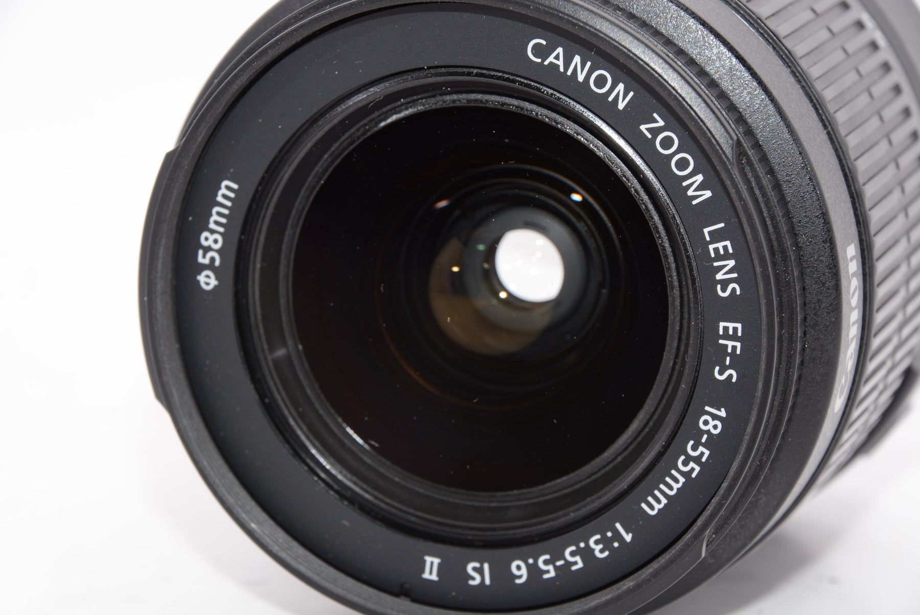 【外観特上級】Canon 標準ズームレンズ EF-S18-55mm F3.5-.5.6 IS II APS-C対応