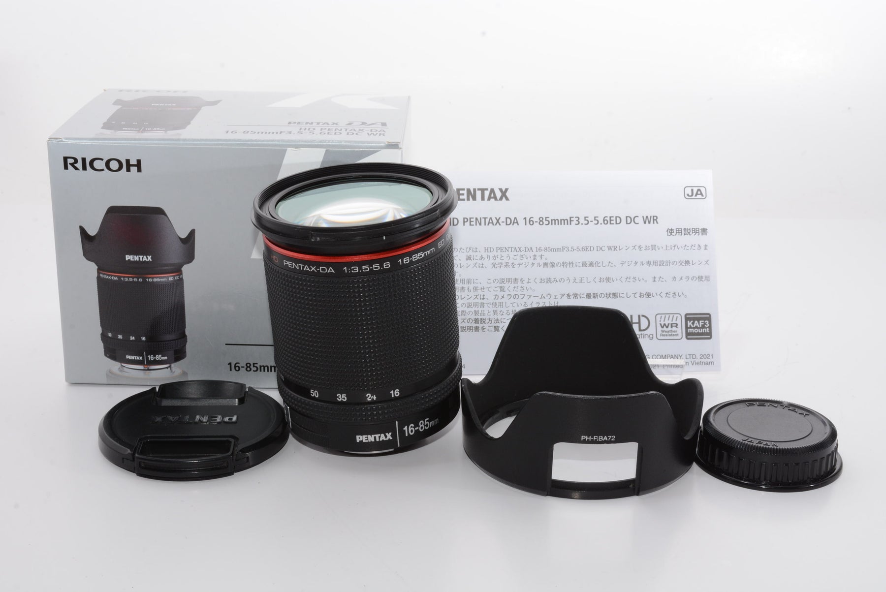 【外観並級】PENTAX HD PENTAX DA16-85mmF3.5-5.6ED DC WR Kマウント APS-Cサイズ