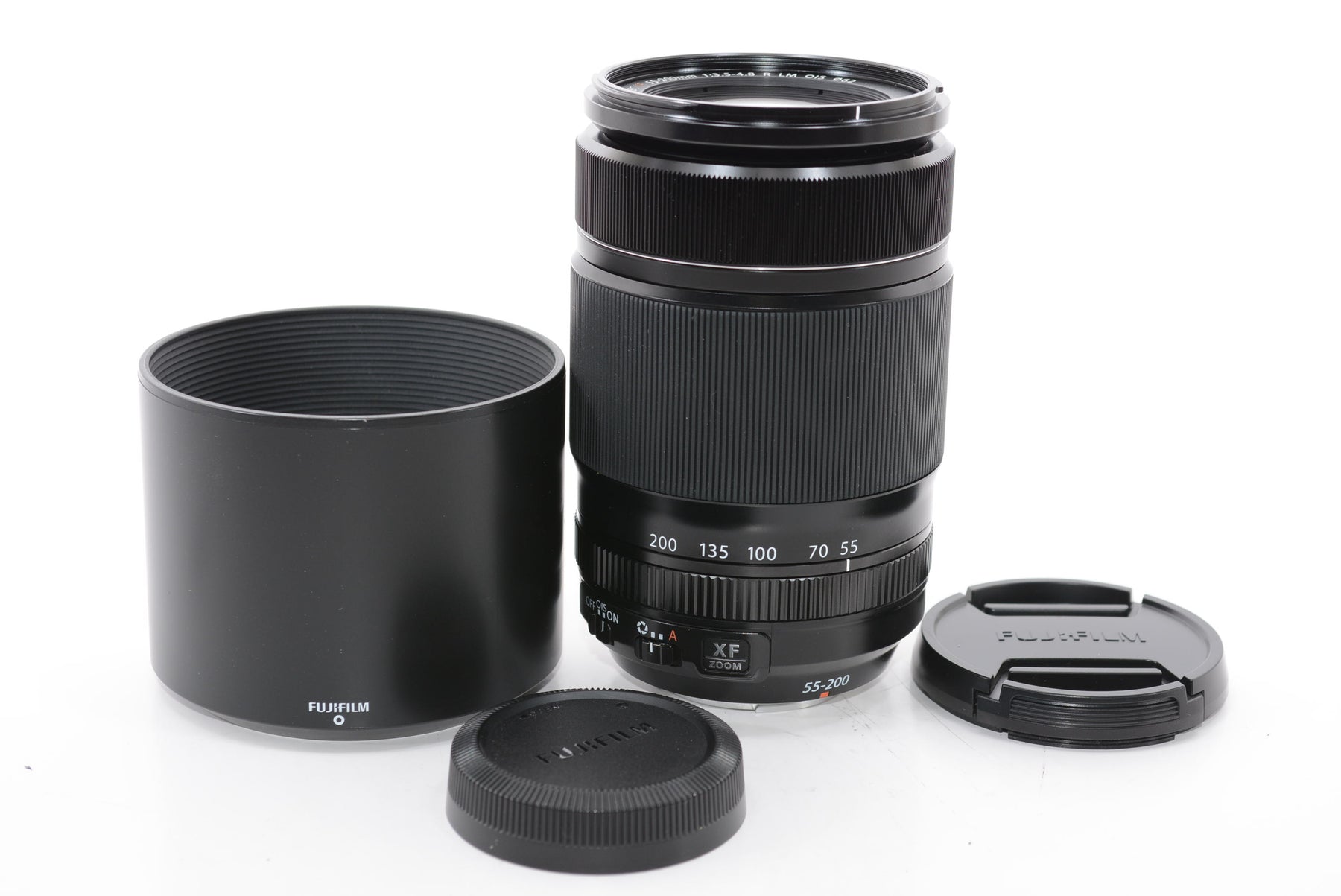 【外観特上級】FUJIFILM 望遠ズームレンズ XF55-200mmF3.5-4.8RLMOIS