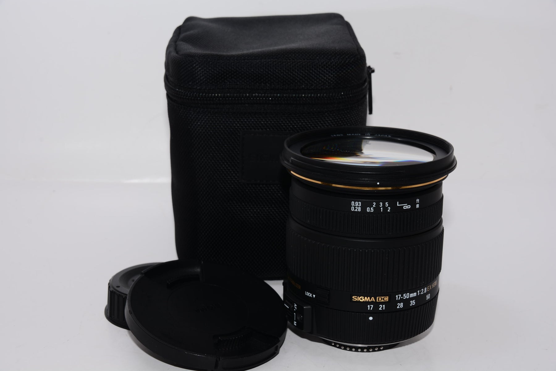 【外観特上級】SIGMA 標準ズームレンズ 17-50mm F2.8 EX DC OS HSM ニコン用 APS-C専用 583552