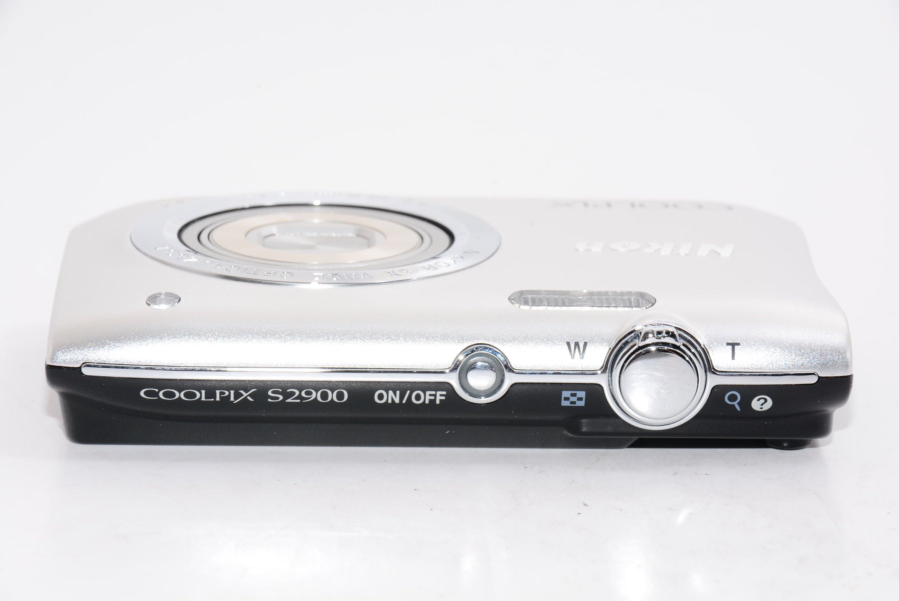 【外観特上級】Nikon デジタルカメラ COOLPIX S2900 5倍ズーム 2005万画素 シルバー S2900SL