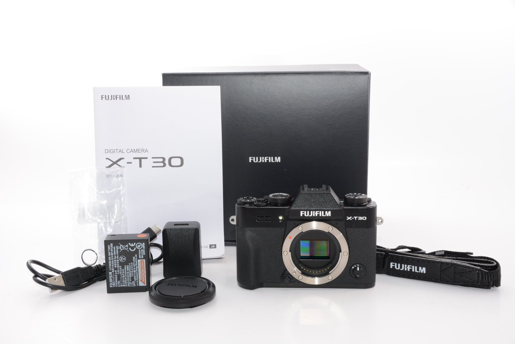 【外観特上級】FUJIFILM ミラーレス一眼カメラ X-T30ボディ ブラック 3 インチ X-T30-B
