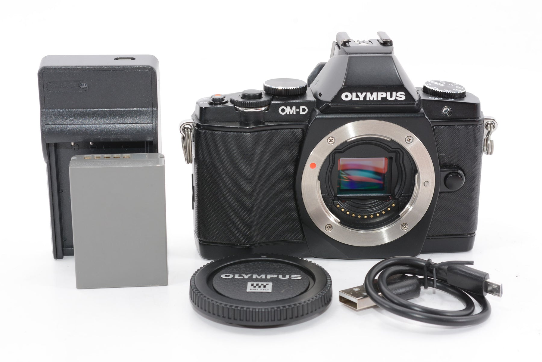 【外観特上級】OLYMPUS ミラーレス一眼 OM-D E-M5 ボディ ブラック