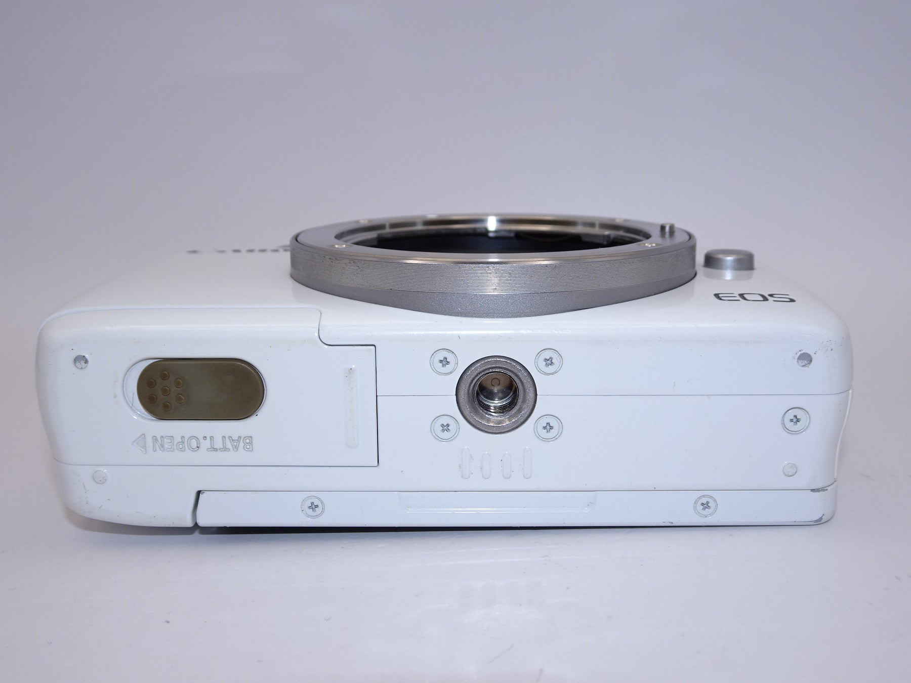【外観並級】Canon ミラーレス一眼カメラ EOS M10 ボディ(ホワイト)