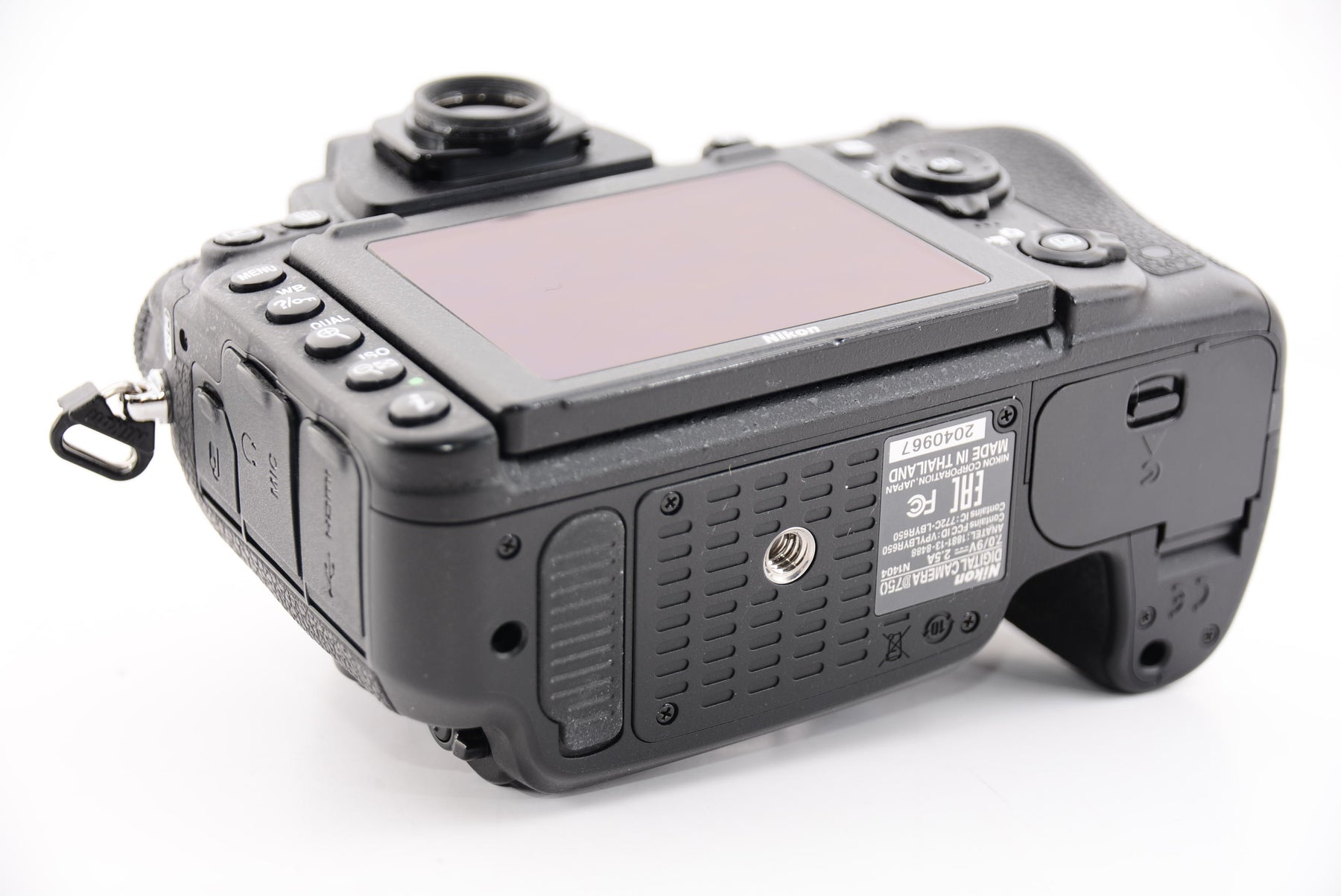 【外観特上級】Nikon デジタル一眼レフカメラ D750 24-120VR レンズキット AF-S NIKKOR 24-120mm f/4G ED VR 付属 D750LK24-120