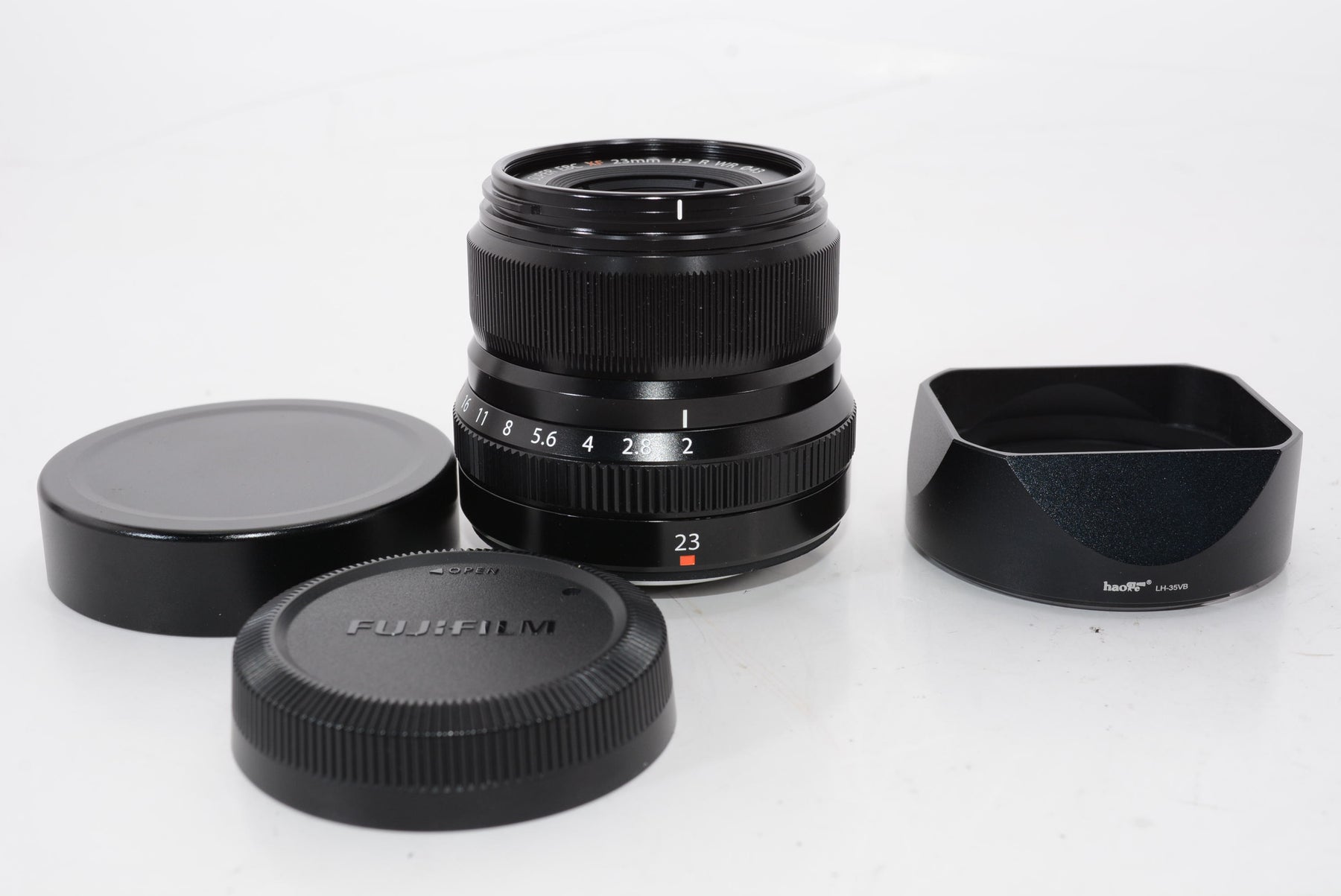 【外観特上級】FUJIFILM 単焦点広角レンズ XF23mmF2 R WR B ブラック