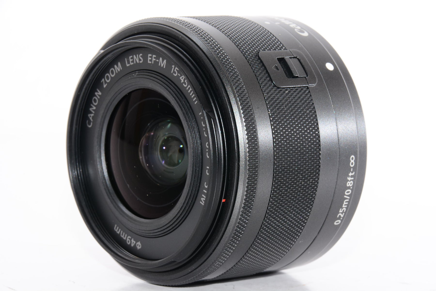 【外観特上級】Canon ミラーレス一眼カメラ EOS Kiss M2 標準ズームレンズキット ブラック KISSM2BK-1545