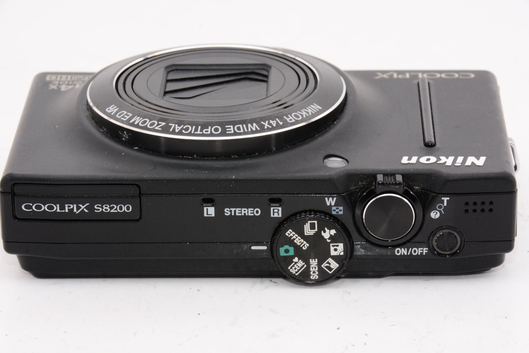 【オススメ】Nikon デジタルカメラ COOLPIX (クールピクス) S8200 ノーブルブラック S8200BK