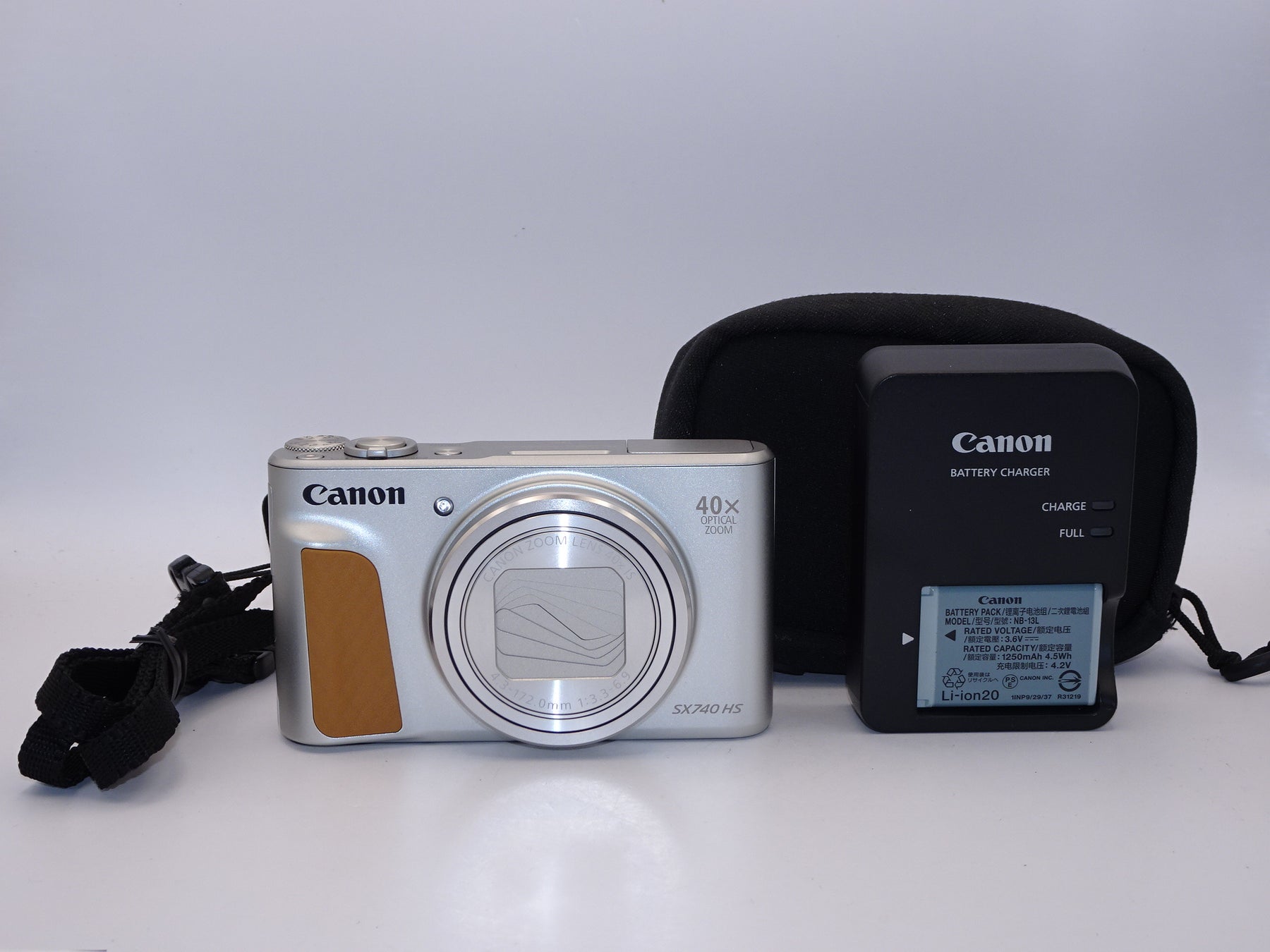 【外観特上級】Canon コンパクトデジタルカメラ PowerShot SX740 HS シルバー