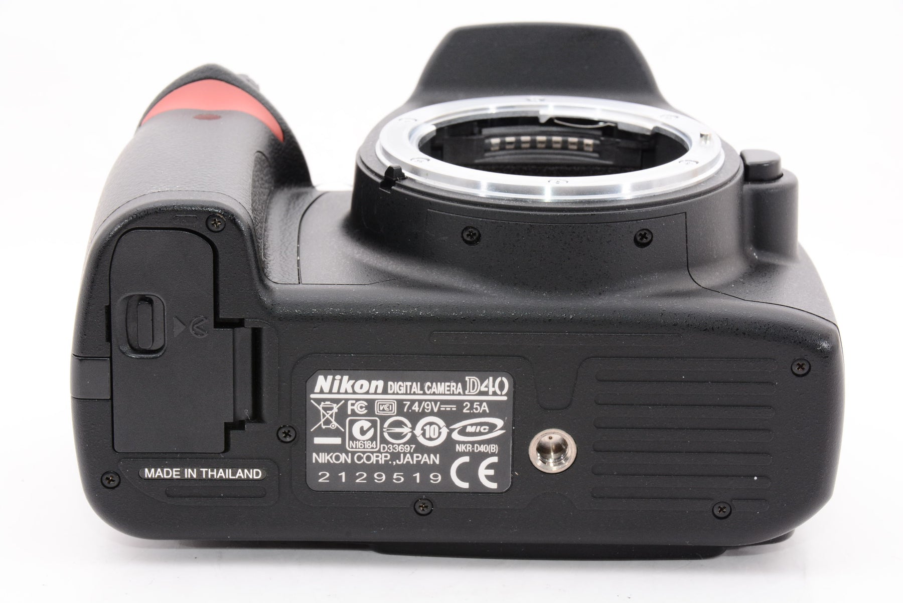【外観特上級】Nikon デジタル一眼レフカメラ D40 ブラック ボディ D40B