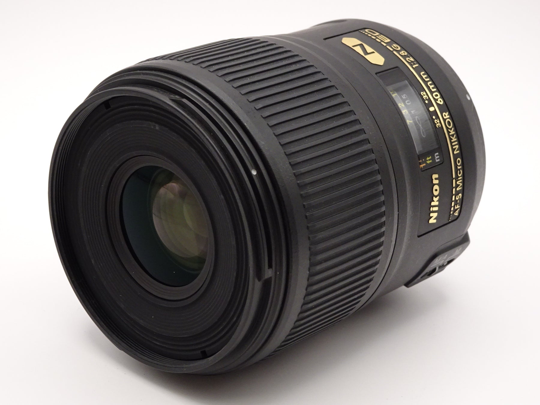 【外観特上級】Nikon 単焦点マイクロレンズ AF-S Micro 60mm f/2.8G ED