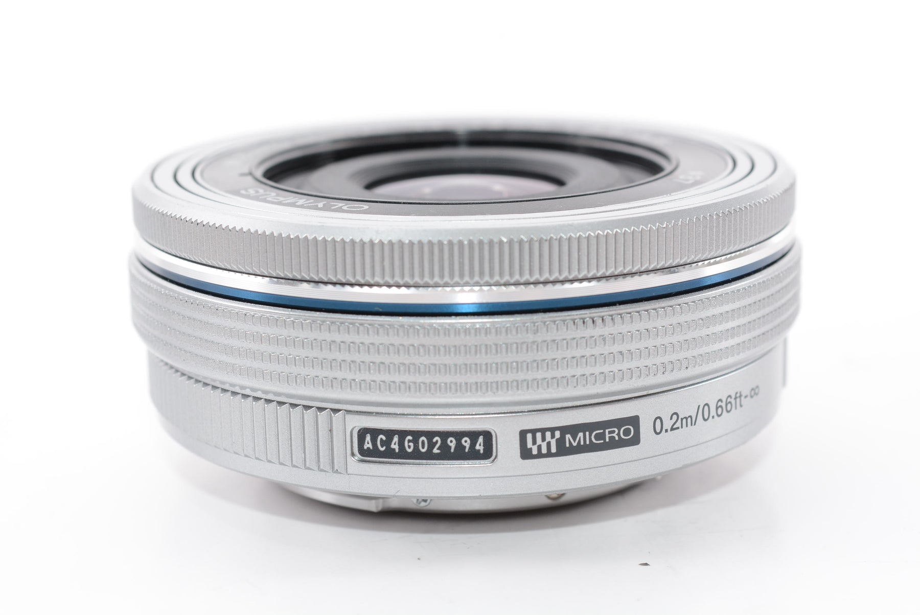 【外観特上級】OLYMPUS 電動式パンケーキズームレンズ M.ZUIKO DIGITAL ED 14-42mm F3.5-5.6 EZ SLV