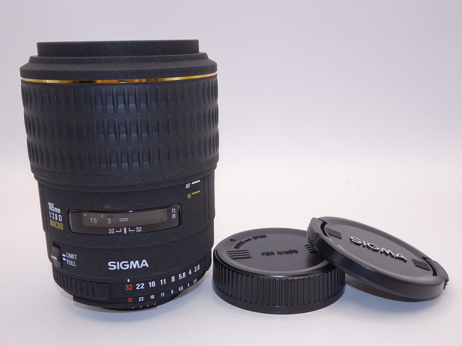 【外観特上級】SIGMA シグマ AF 105mm F2.8 D EX MACRO ニコン用