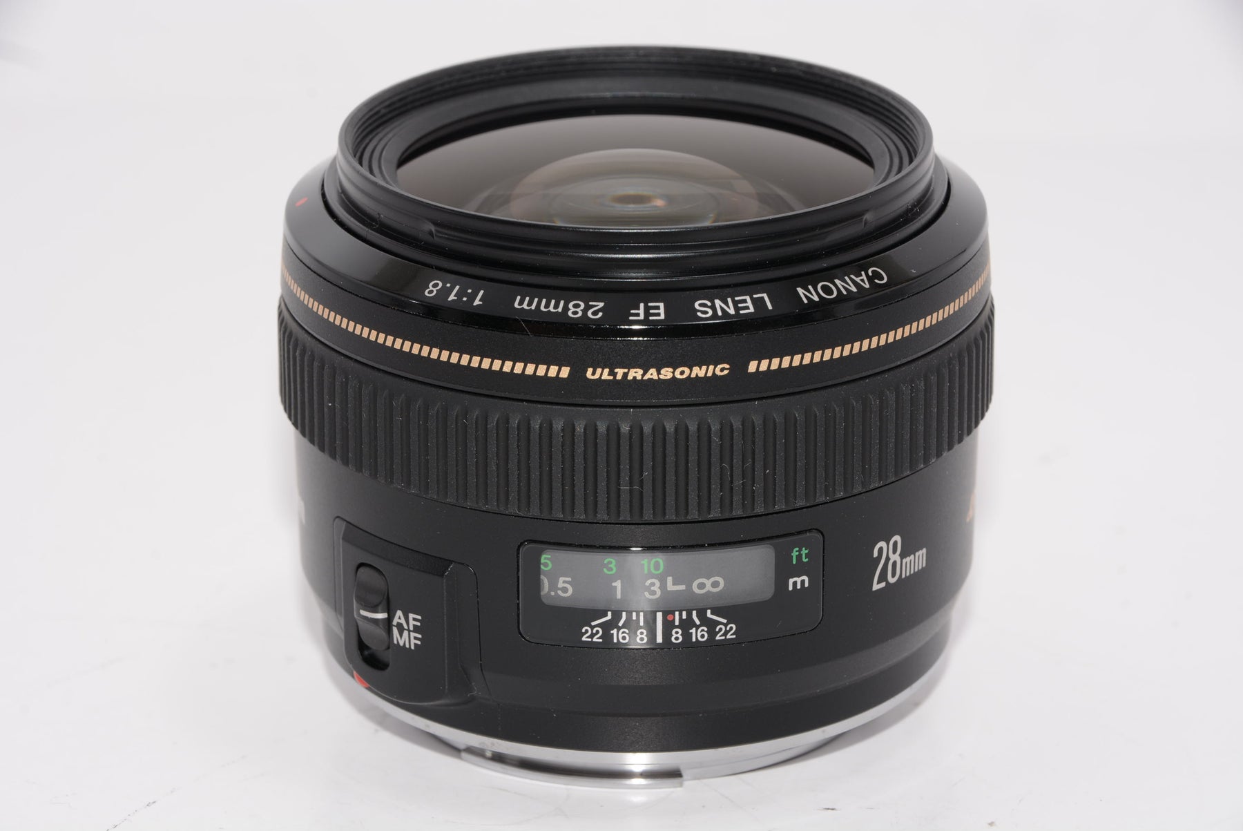 【外観特上級】Canon 単焦点レンズ EF28mm F1.8 USM フルサイズ対応