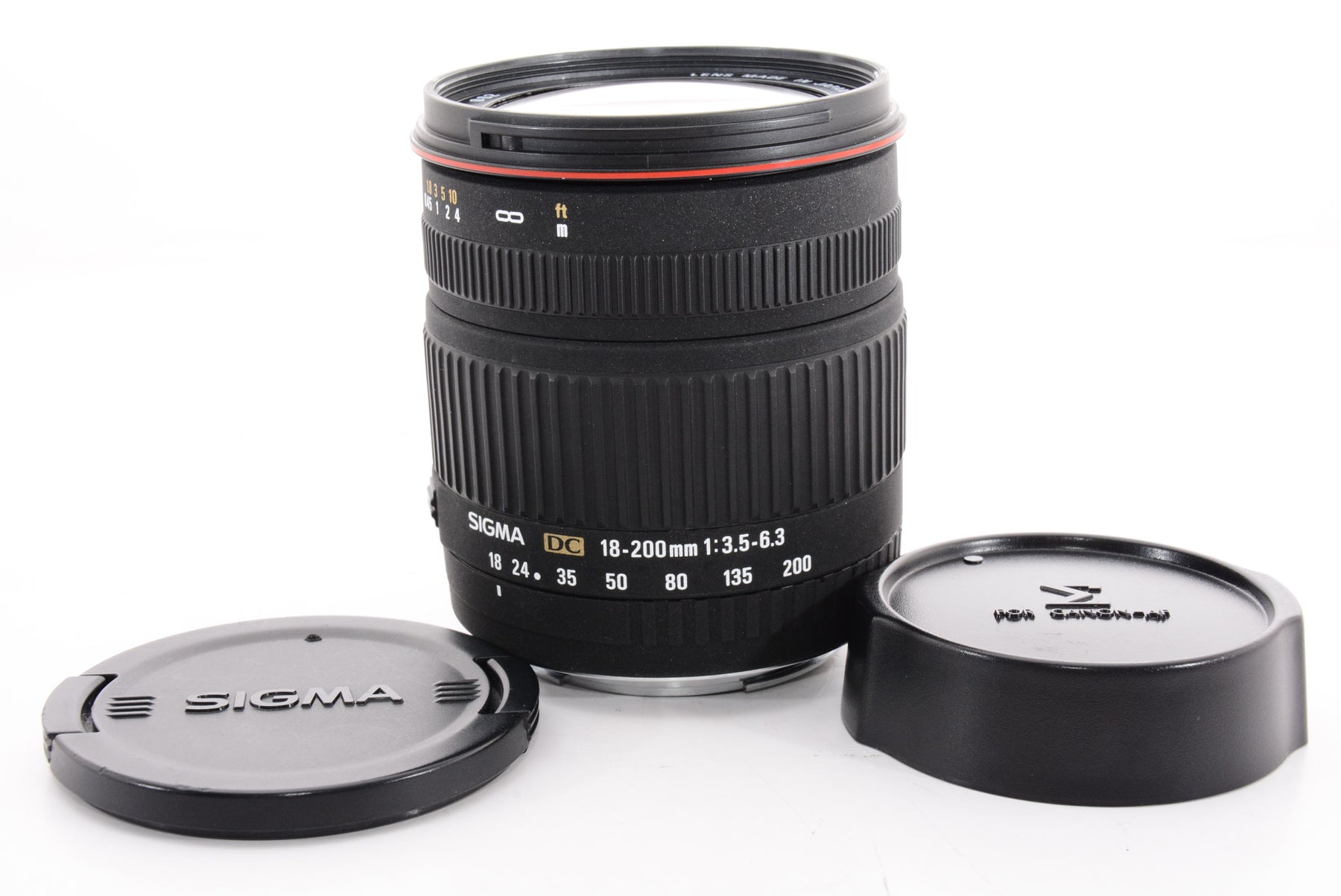 【外観特上級】シグマ 18-200mm F3.5-6.3 DC デジタル専用 キヤノン用