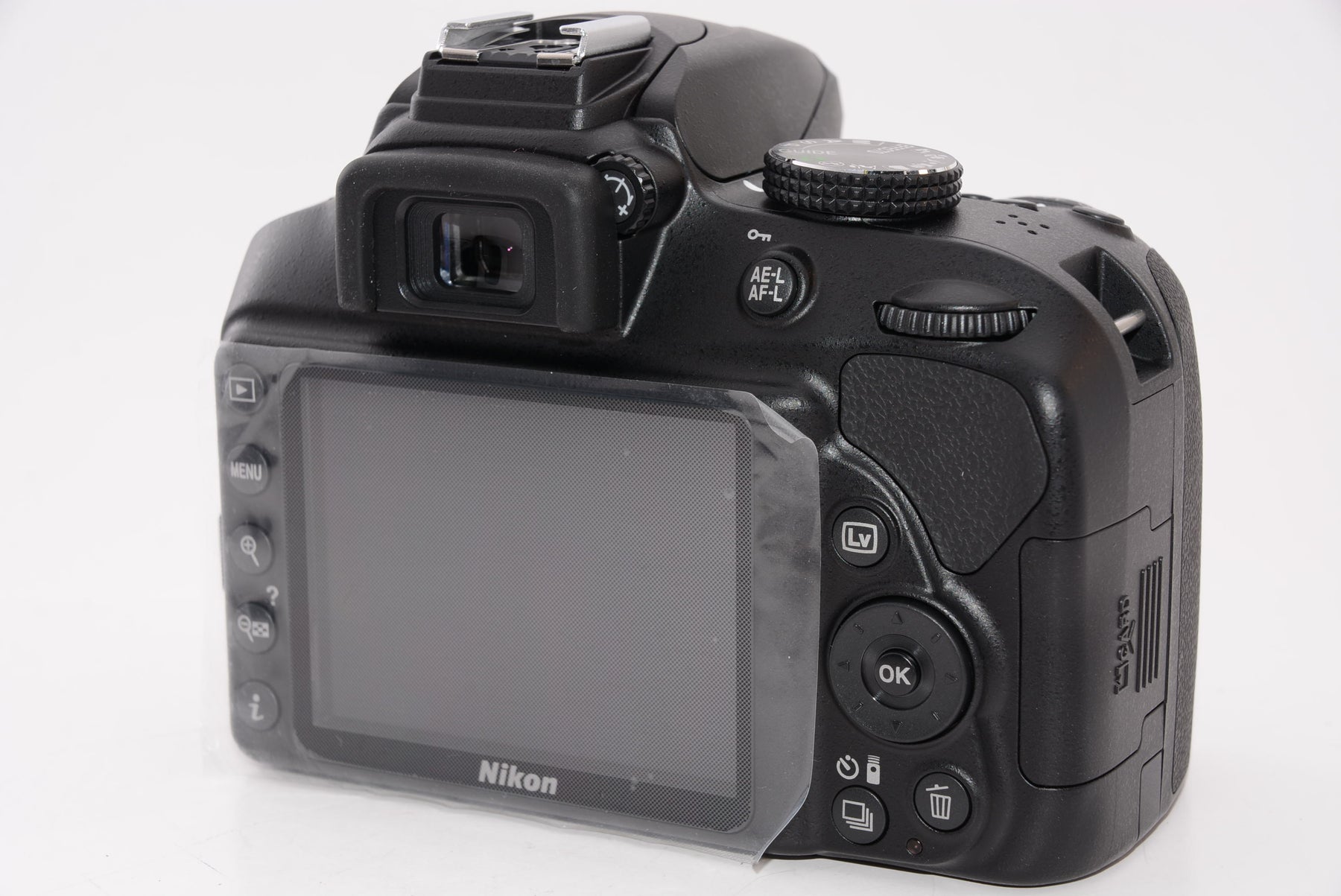 【外観特上級】Nikon デジタル一眼レフカメラ D3400 ダブルズームキット ブラック D3400WZBK