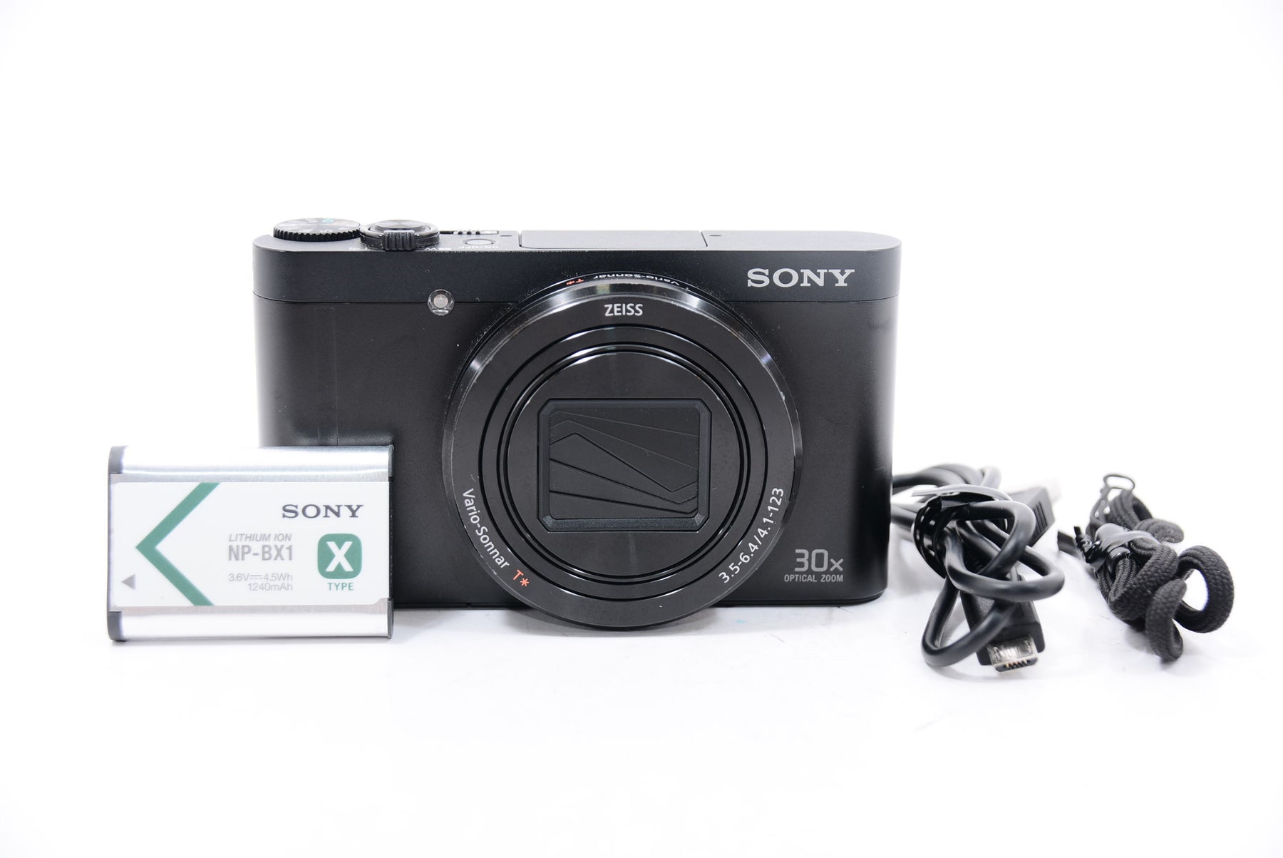 【外観特上級】ソニー SONY デジタルカメラ DSC-WX500 光学30倍ズーム 1820万画素 ブラック Cyber-shot DSC-WX500 BC
