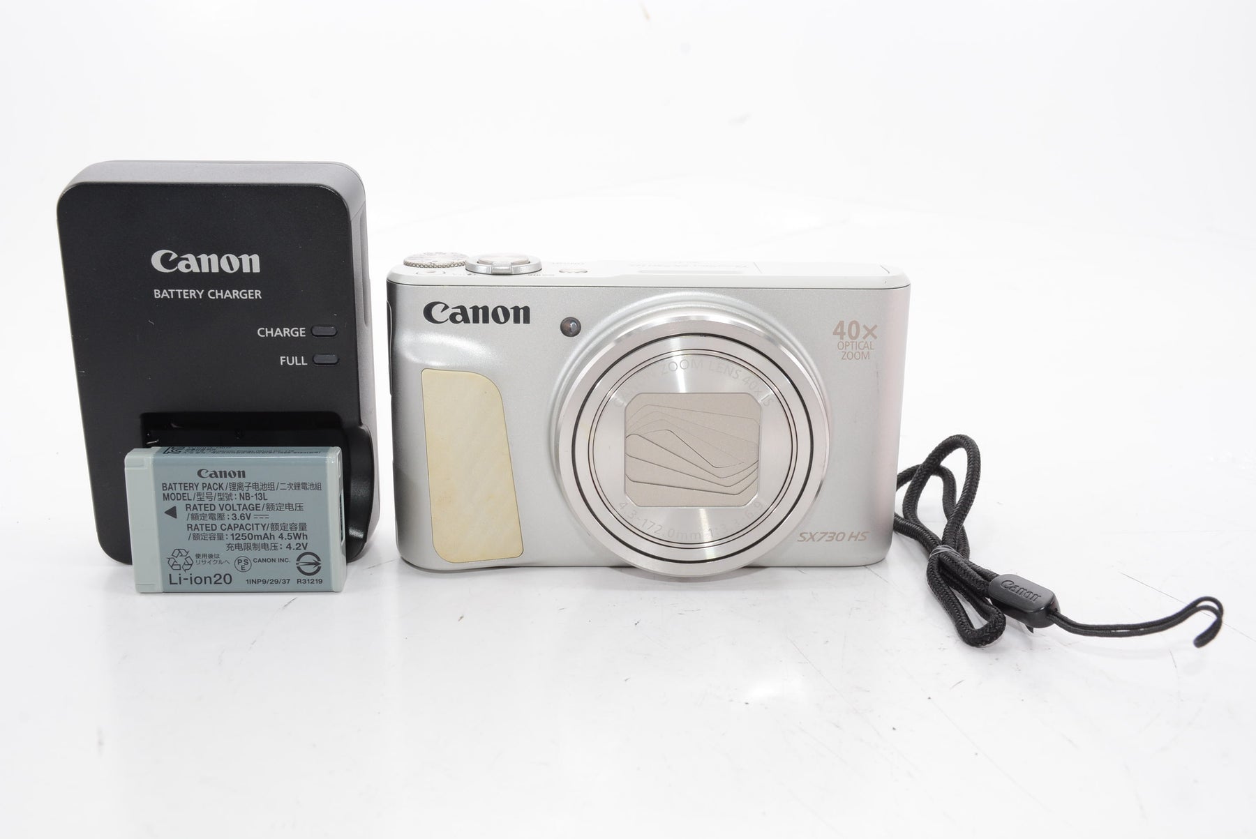 【外観並級】Canon コンパクトデジタルカメラ PowerShot SX730 HS シルバー 光学40倍ズーム PSSX730HS(SL)