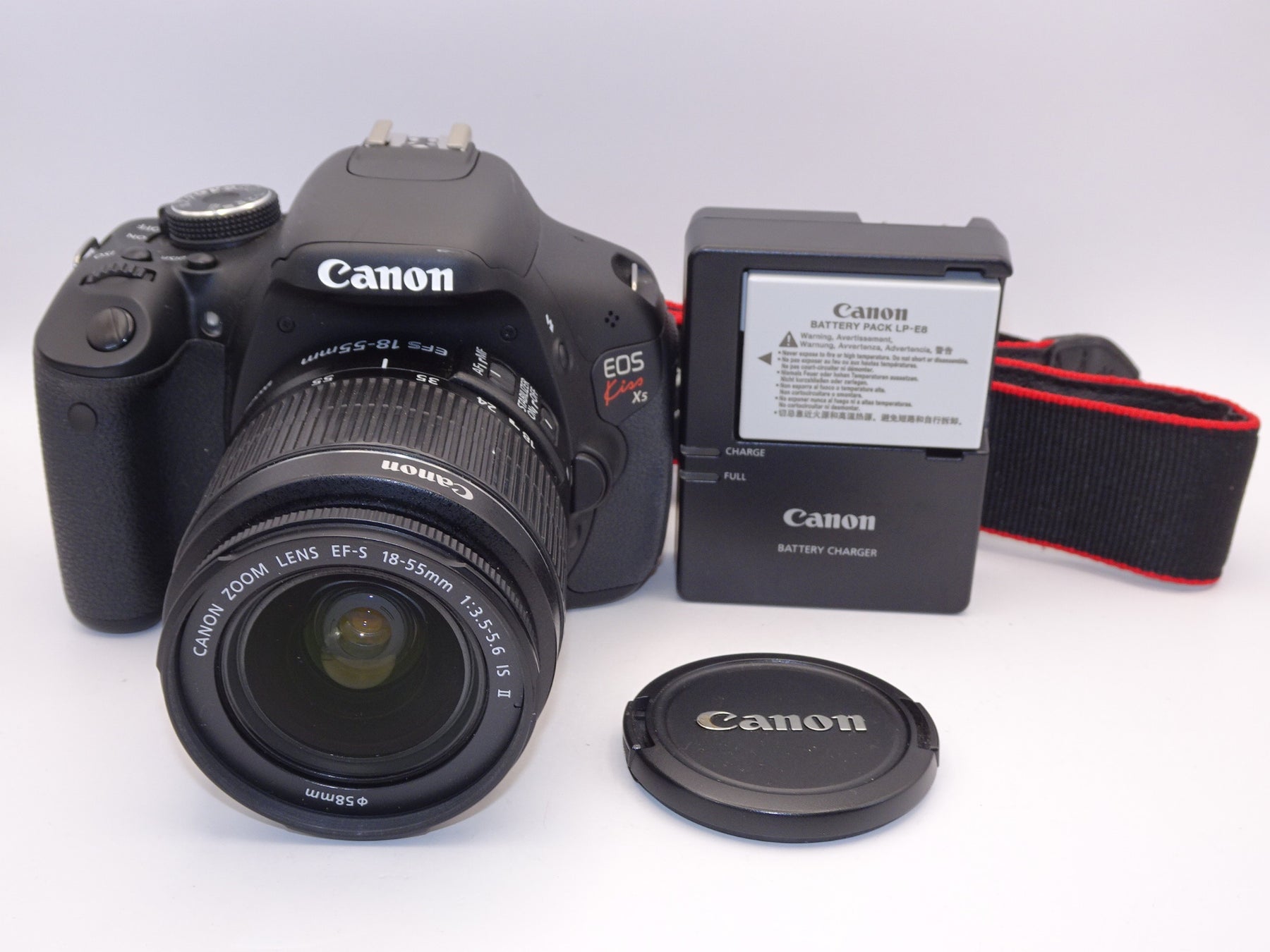 【外観並級】Canon デジタル一眼レフカメラ EOS Kiss X5 レンズキット