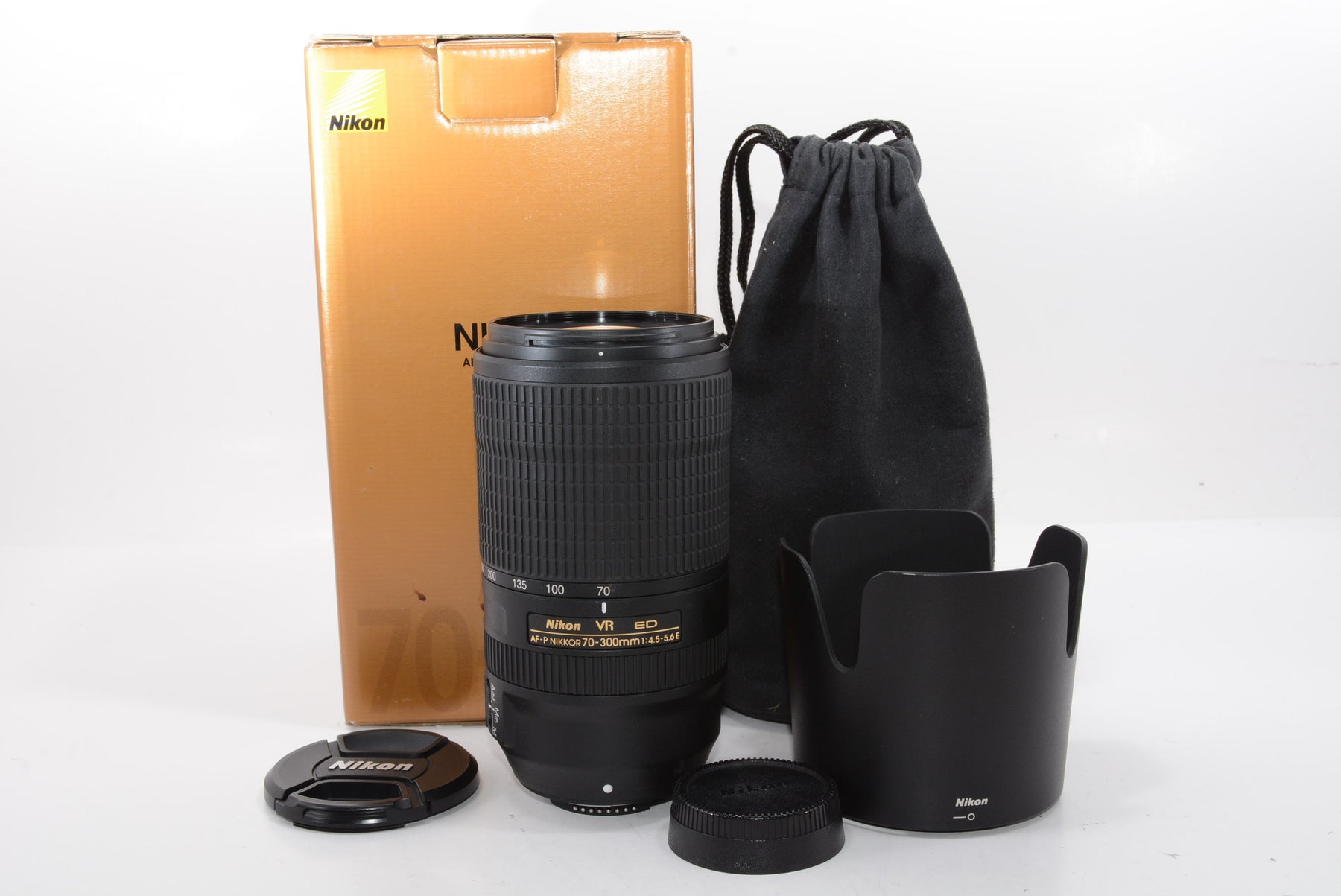 【外観特上級】Nikon 望遠ズームレンズ AF-P NIKKOR 70-300mm f/4.5-5.6E ED VR フルサイズ対応