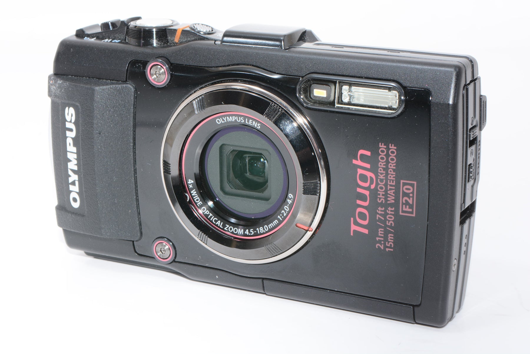 【ほぼ新品】OLYMPUS デジタルカメラ STYLUS TG-4 Tough ブラック