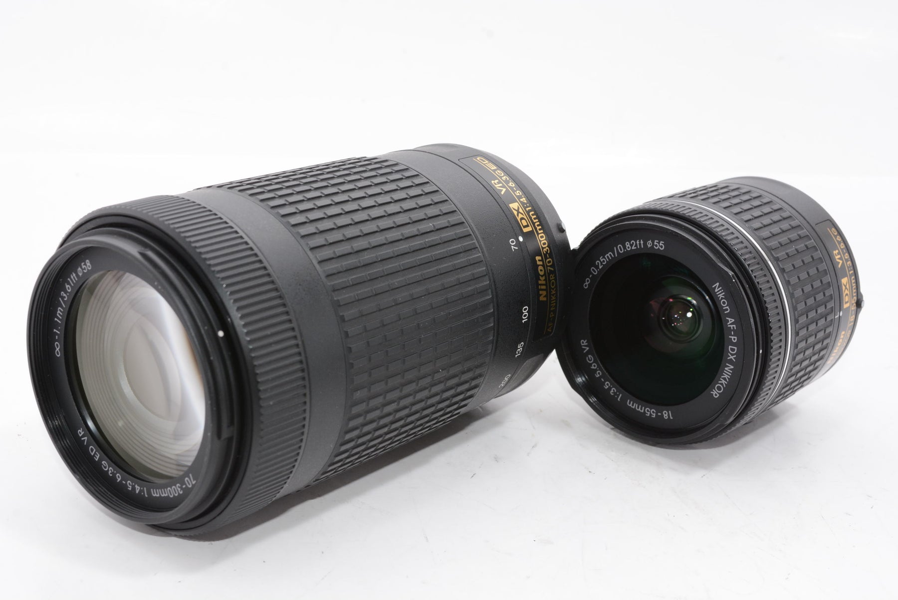 【外観特上級】Nikon デジタル一眼レフカメラ D5300 AF-P ダブルズームキット ブラック D5300WZ3