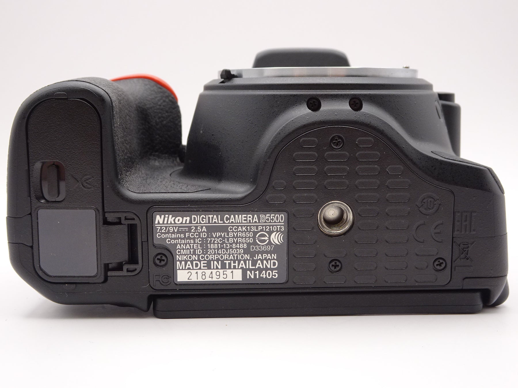 【外観特上級】Nikon デジタル一眼レフカメラ D5500 18-55 VRII レンズキット ブラック 2416万画素 3.2型液晶 タッチパネル D5500LK18-55BK